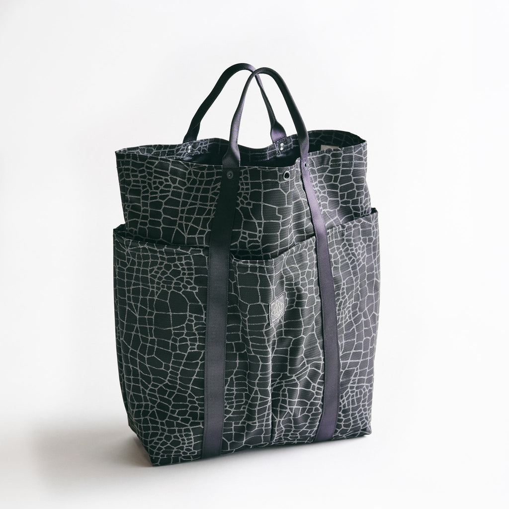 4202-SW POS-Tote 2 : Spider Web black – POST OʼALLS