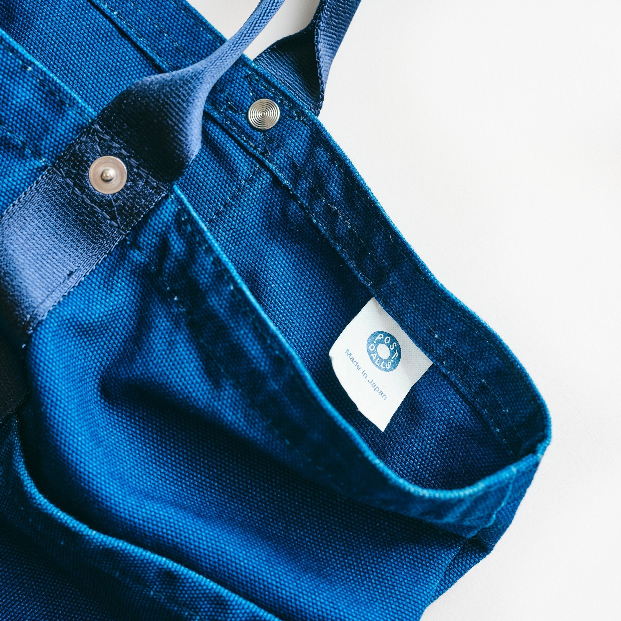 #4202-CDI POS-Tote 2 : cotton duck indigo