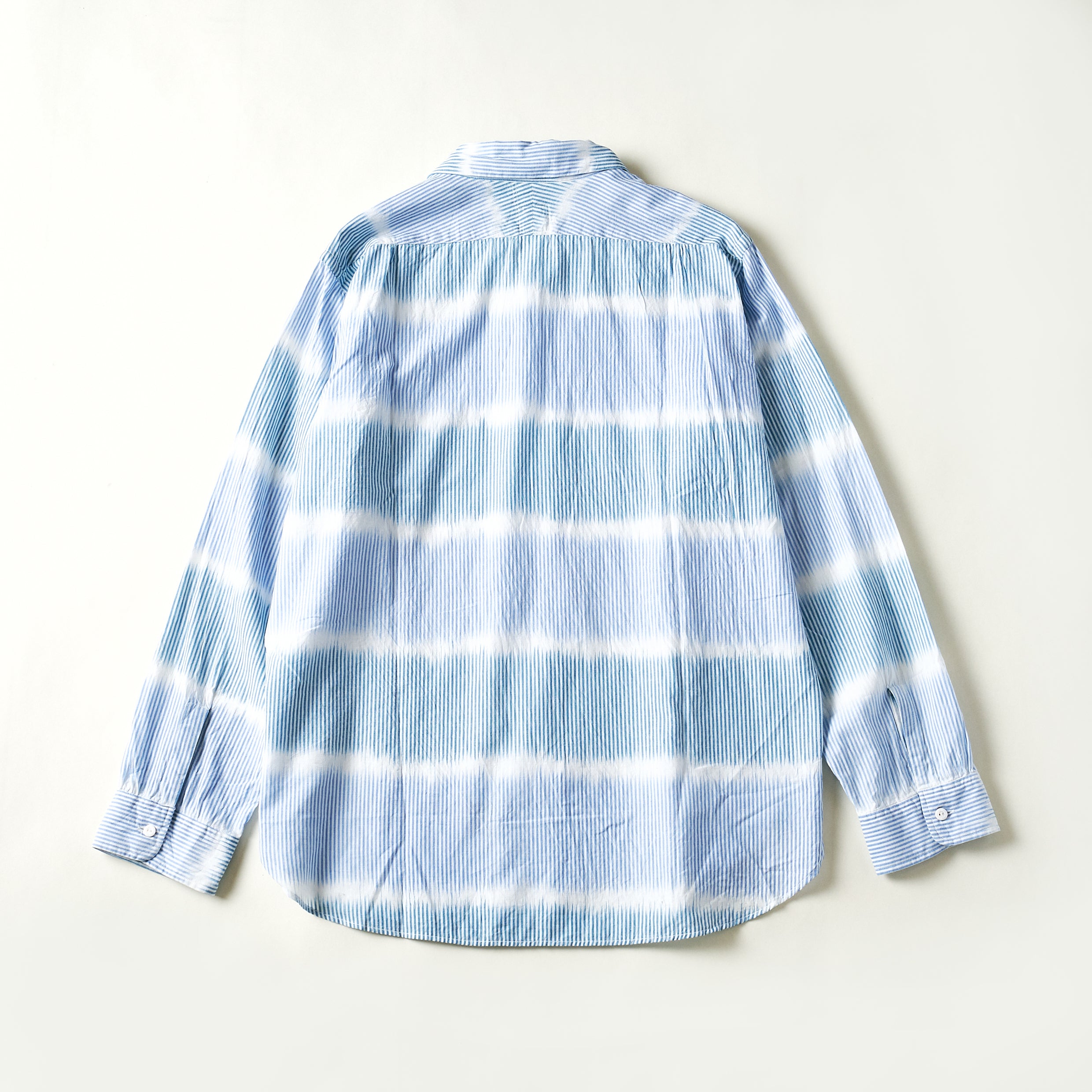 #3211-ISB NEUTRA 3 : ikat stripe blue (Shop Special)