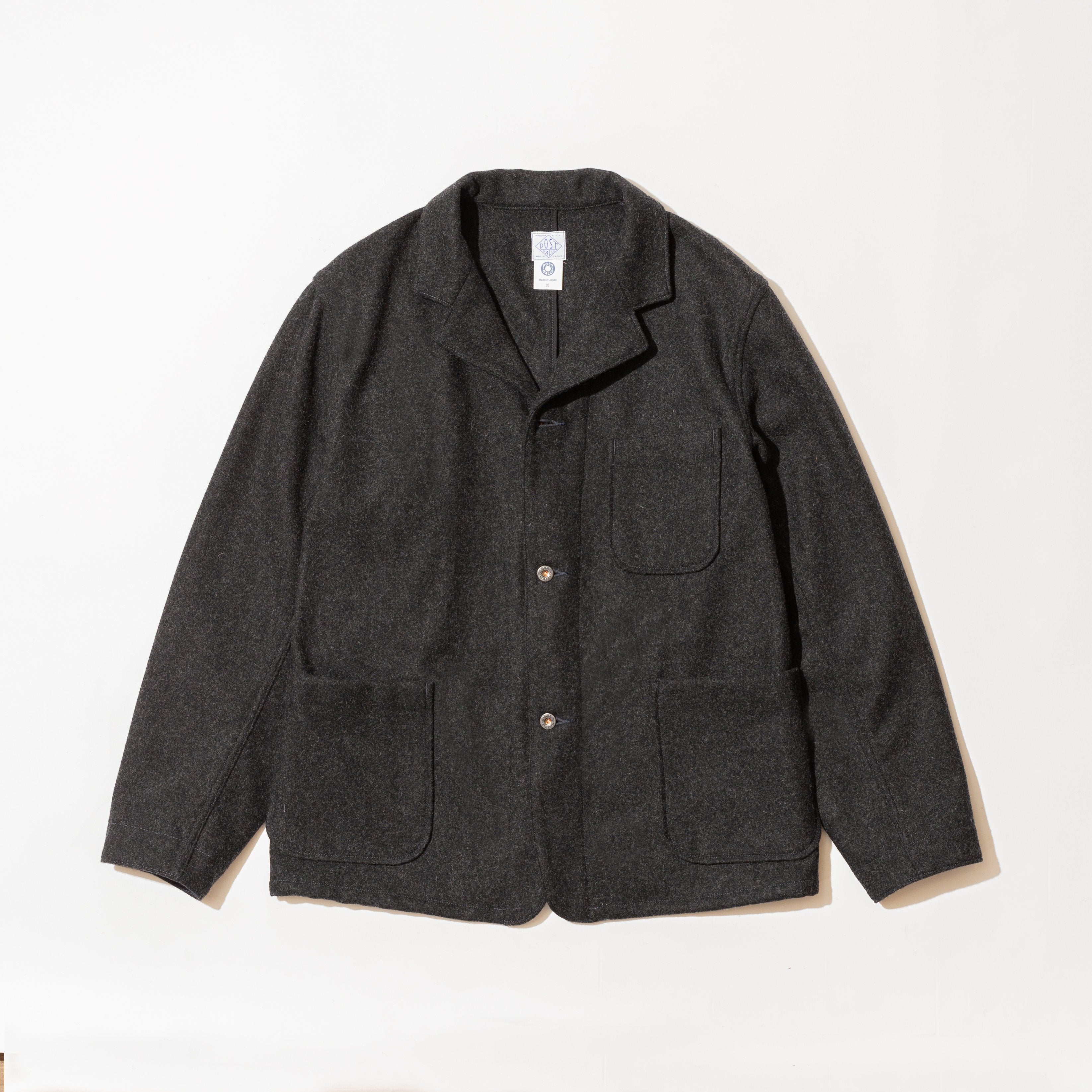 #3101 OK Rider 2 WM2 : wool melton charcoal heather