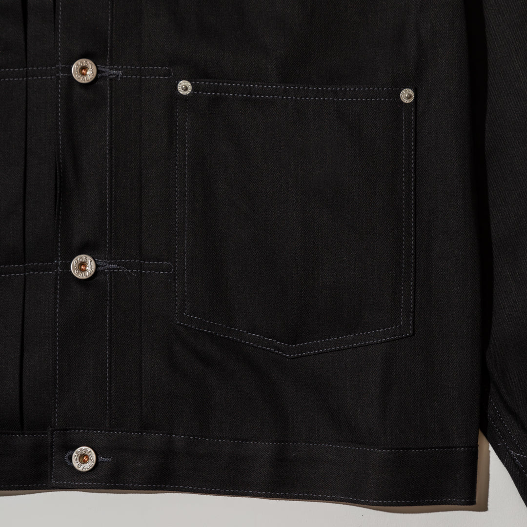 3102 El Ranchero 2 CT2 : cotton twill black – POST OʼALLS