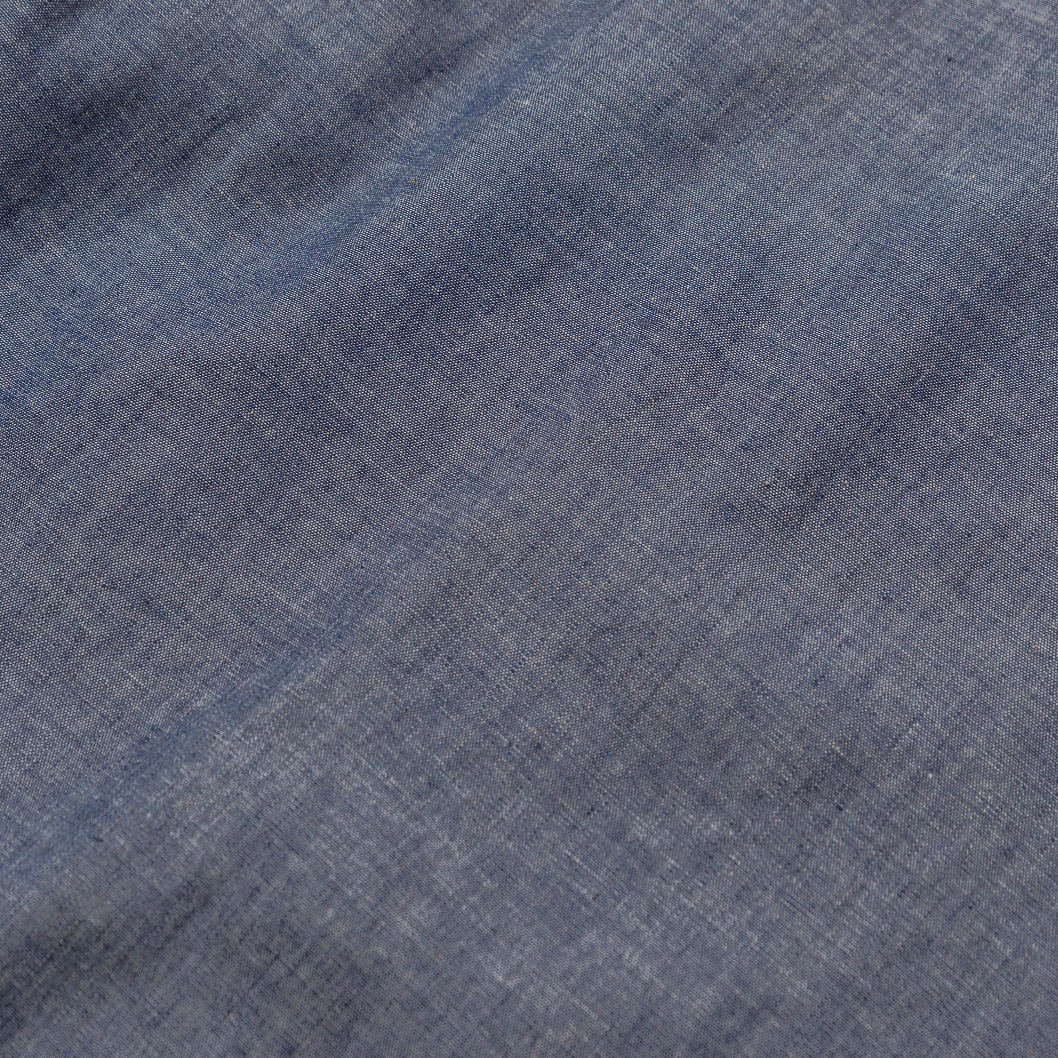 #3201B 1102 shrt-R + Half 11 : chambray indigo