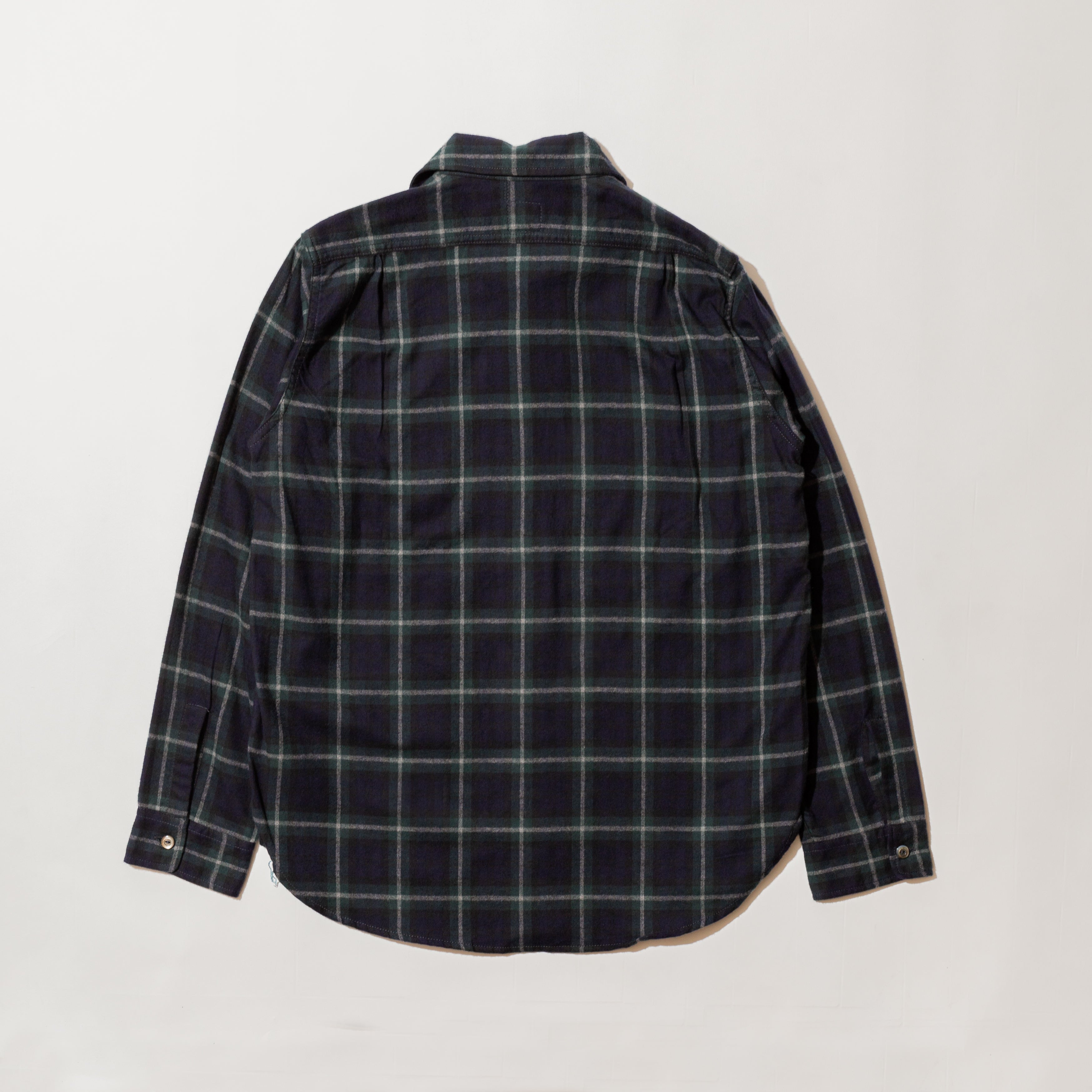 #3202 The POST 5 PF3 : plaid flannel blackwatch