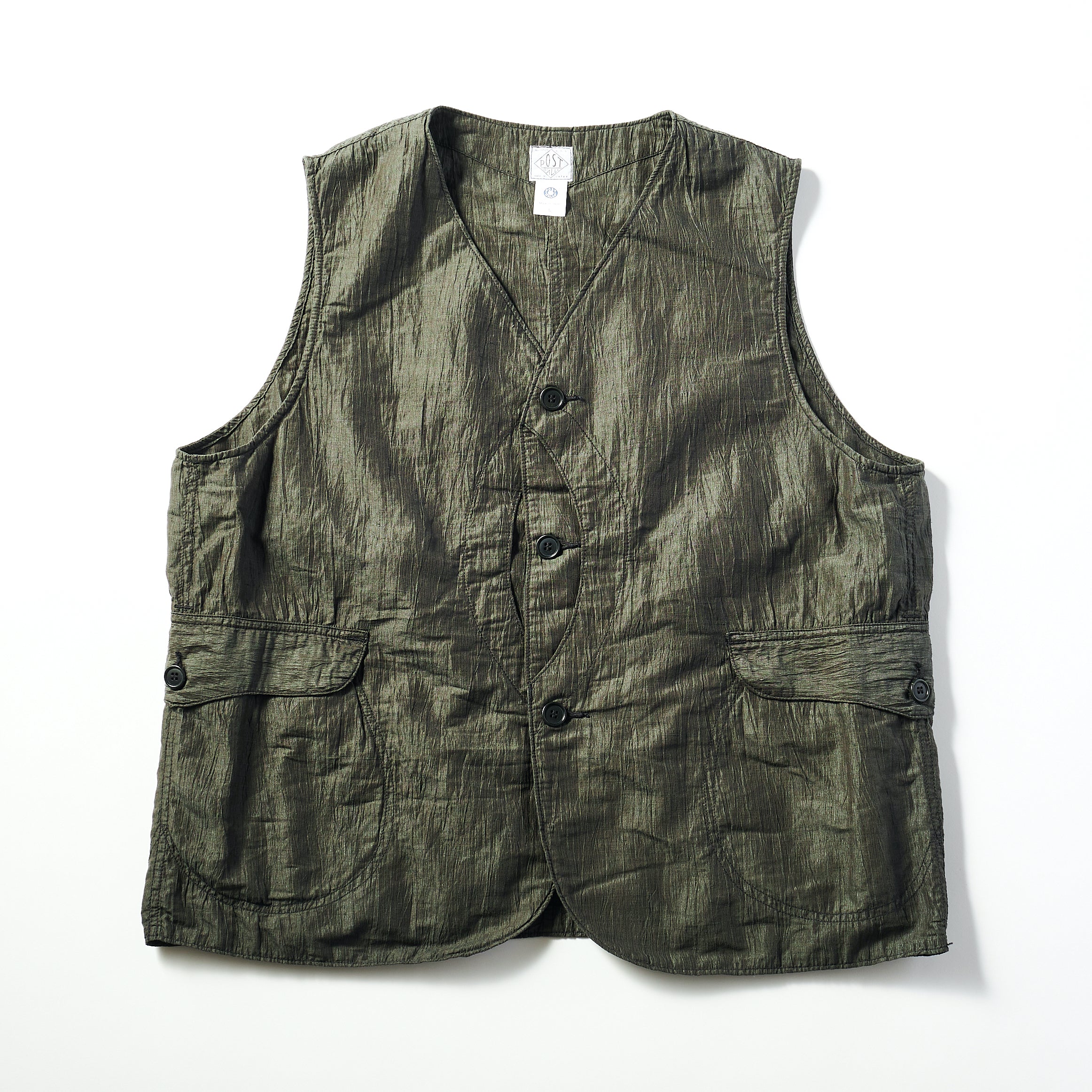 #1512 Royal Traveler CL3 : crinkle linen/cotton olive