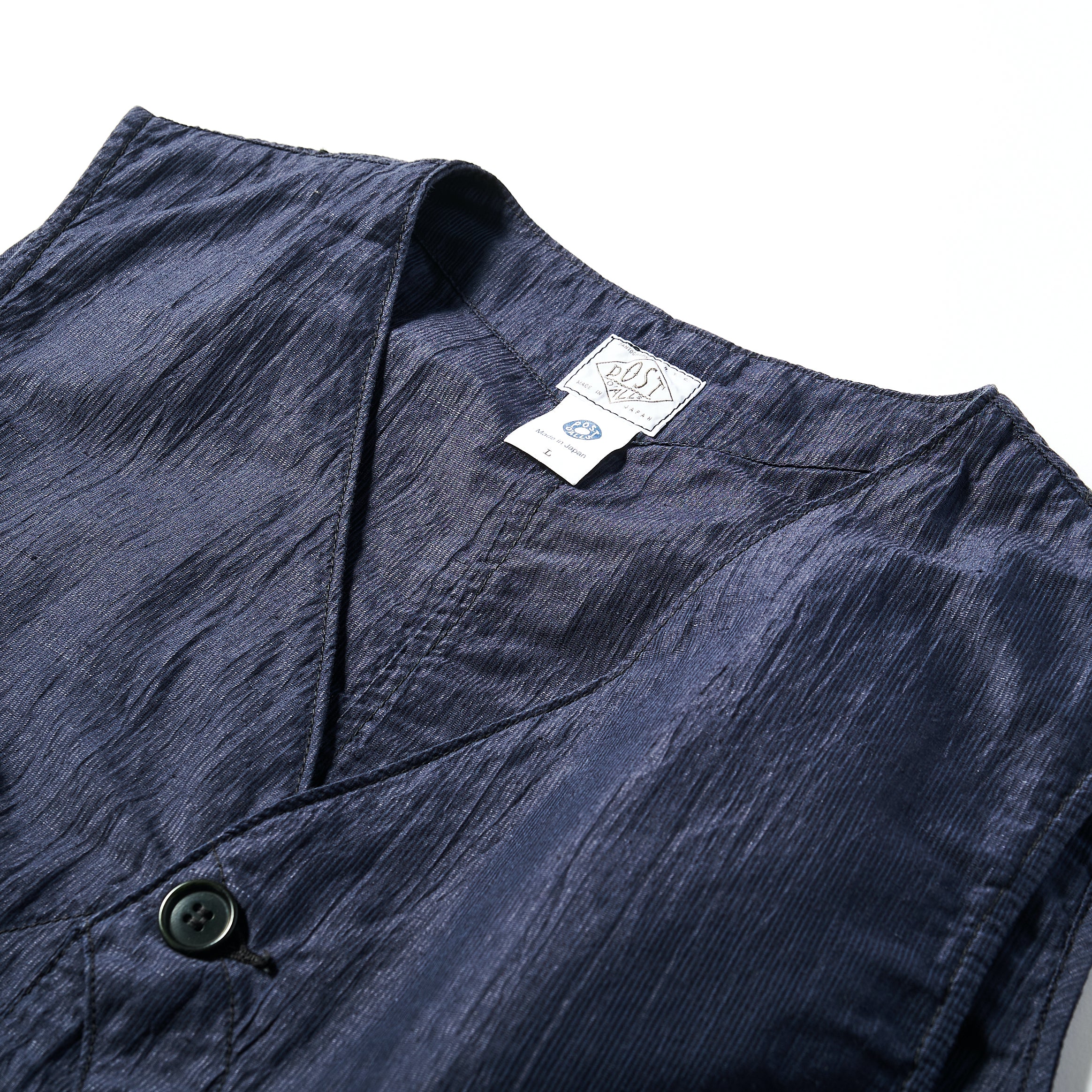 #1512 Royal Traveler CL2 : crinkle linen/cotton navy