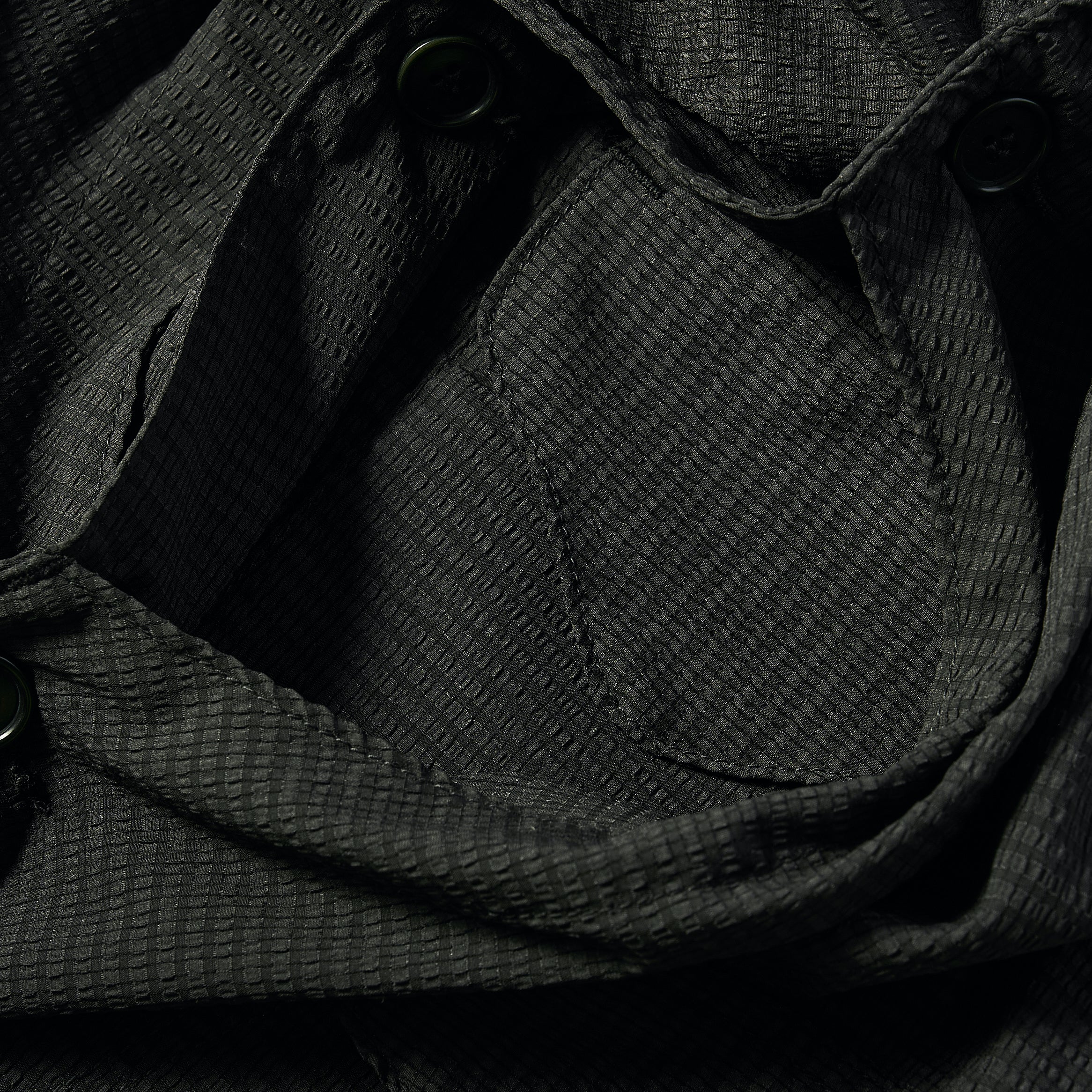#1512 Royal Traveler PS1 : poly mesh seersucker charcoal