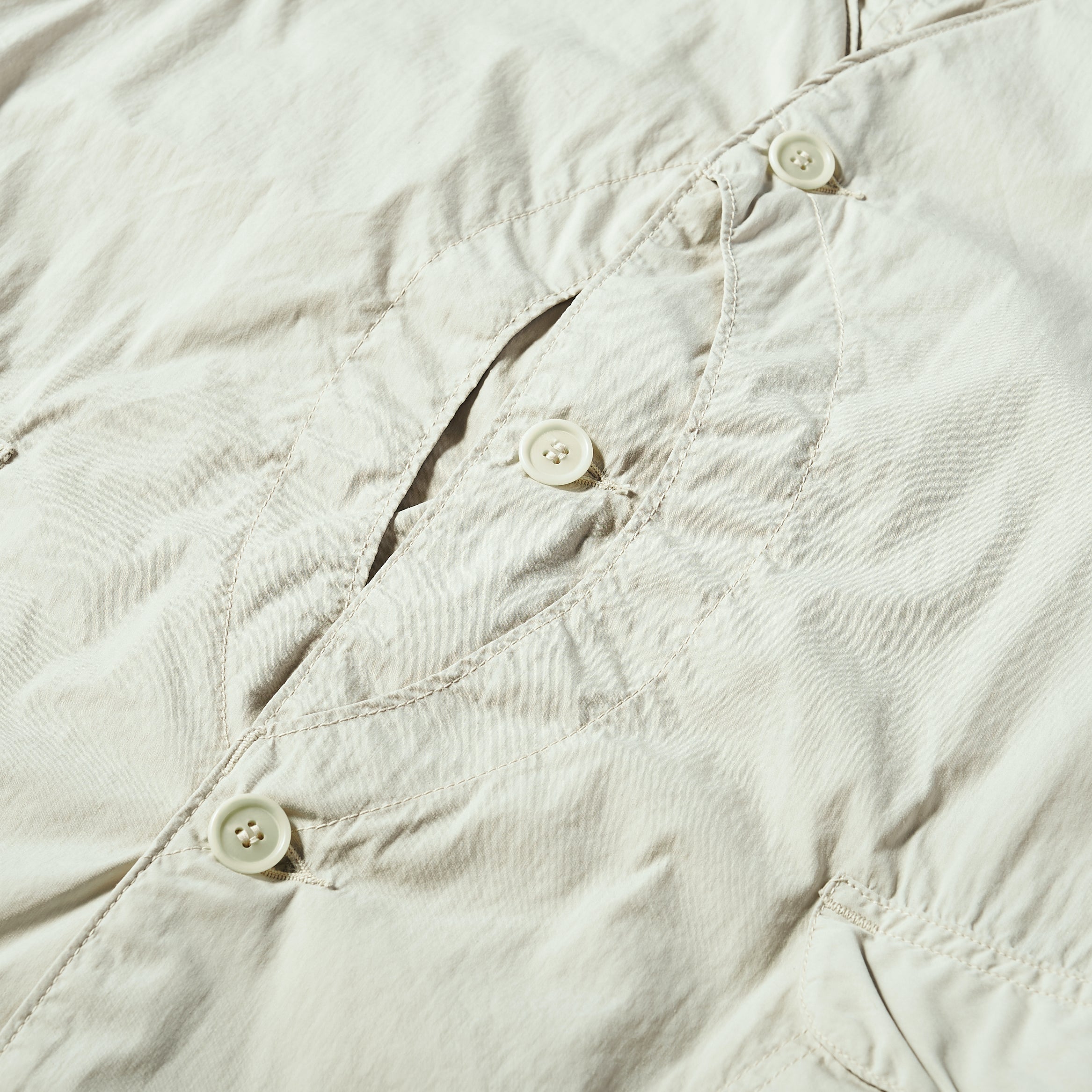 #1512-CN1 Royal Traveler : cotton/nylon poplin stone