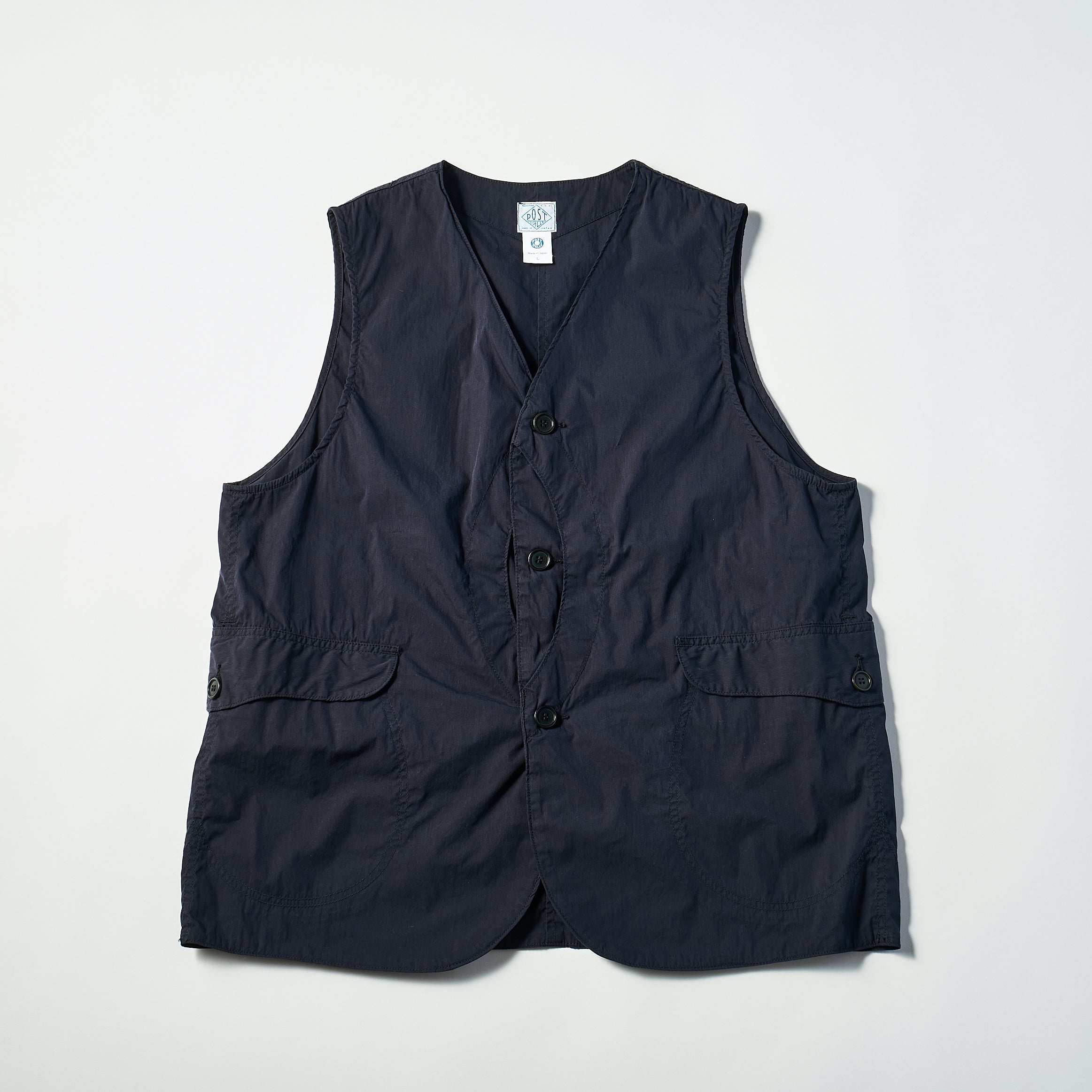 #1512 Royal Traveler CN3 : cotton/nylon poplin navy