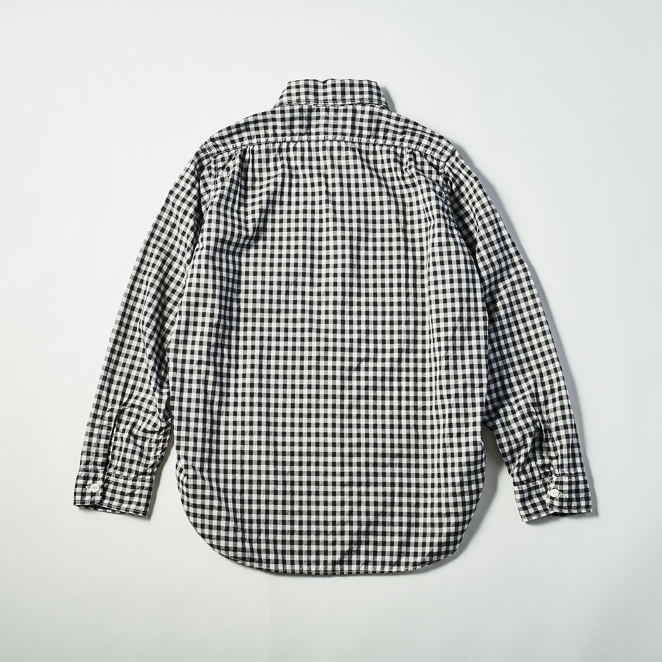#1256 Cruzer Shirt 2 CB : cotton block check black/white