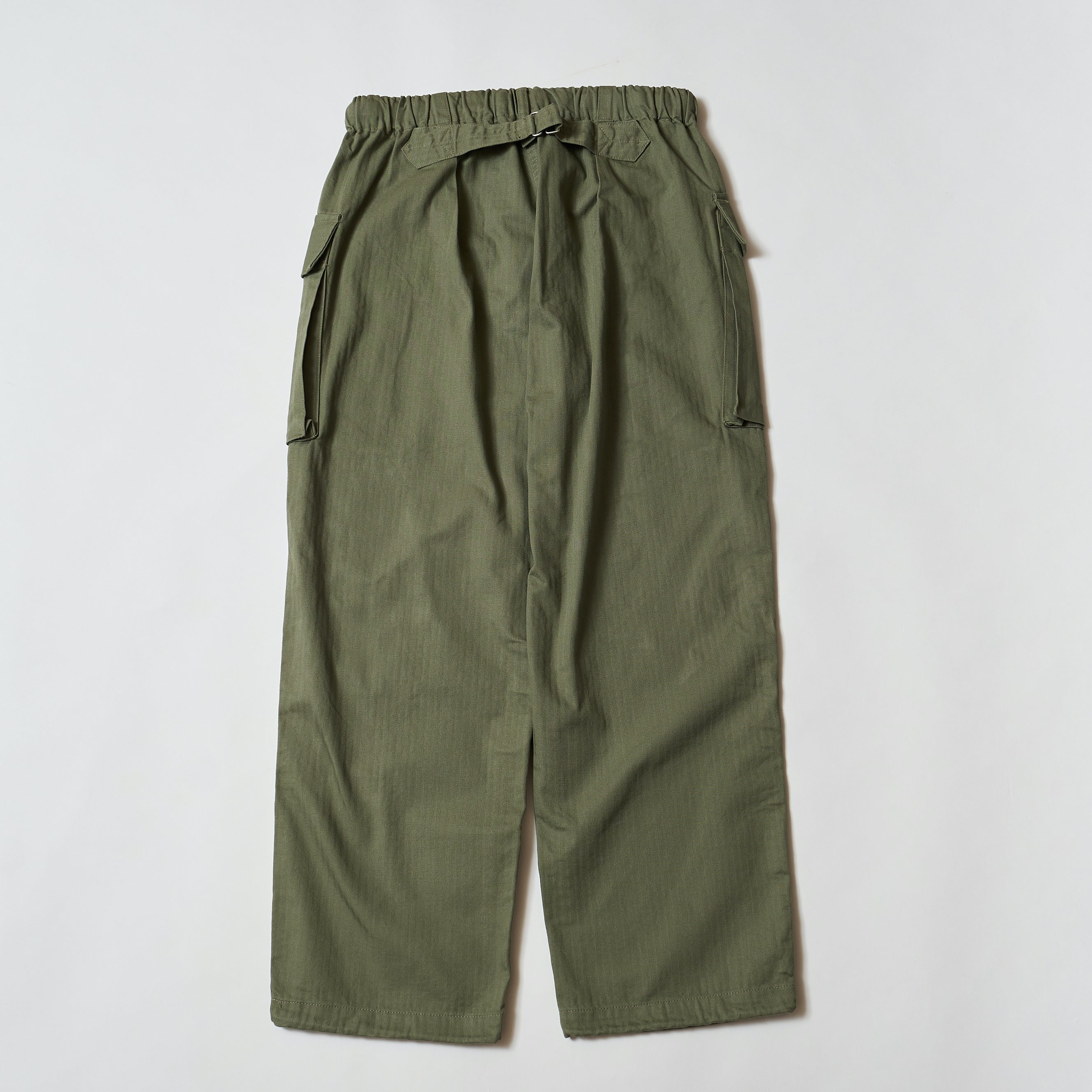 #3308 EZ WALKABOUT Pants: cotton HBT sage green 