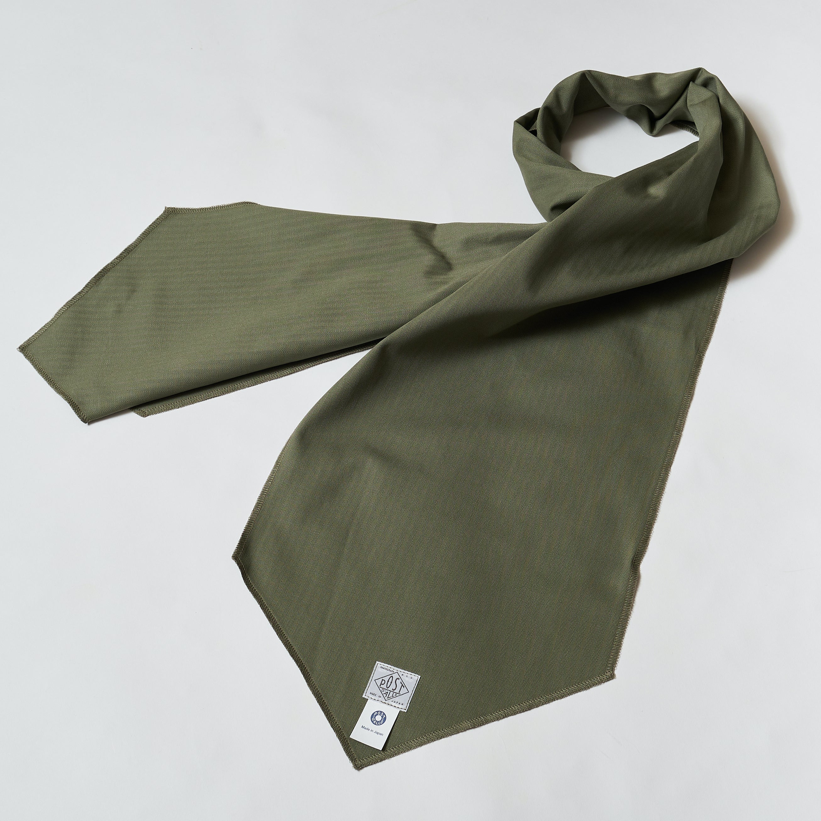 #3906-HBTS EZ Scarf : cotton HBT sage green