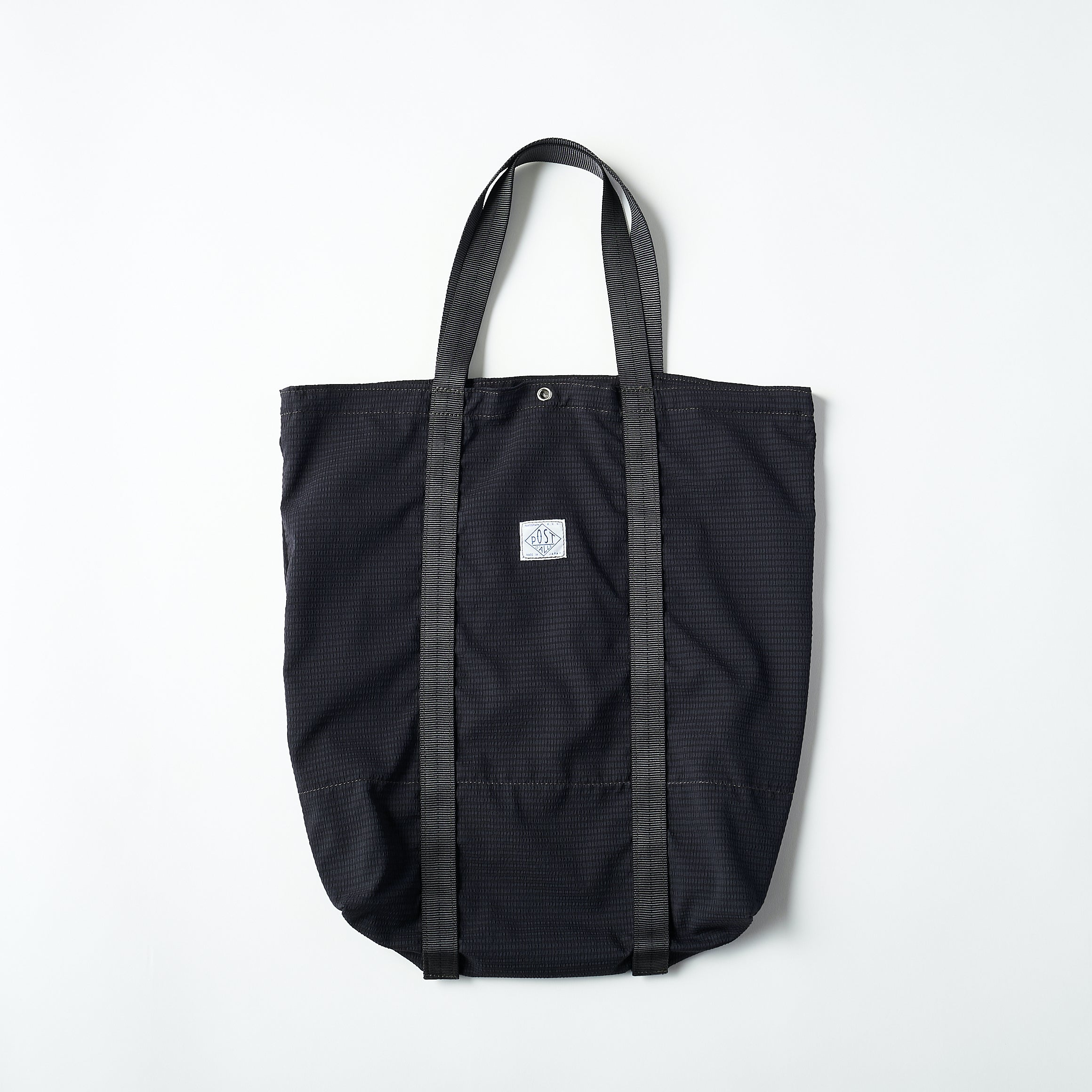 #3901 POS-TOTE PS2 : poly mesh seersucker navy