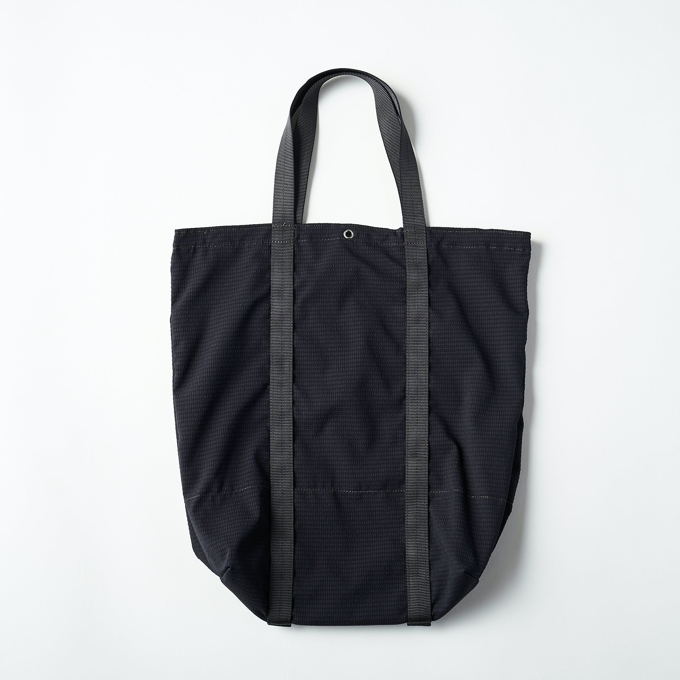 #3901 POS-TOTE PS2 : poly mesh seersucker navy