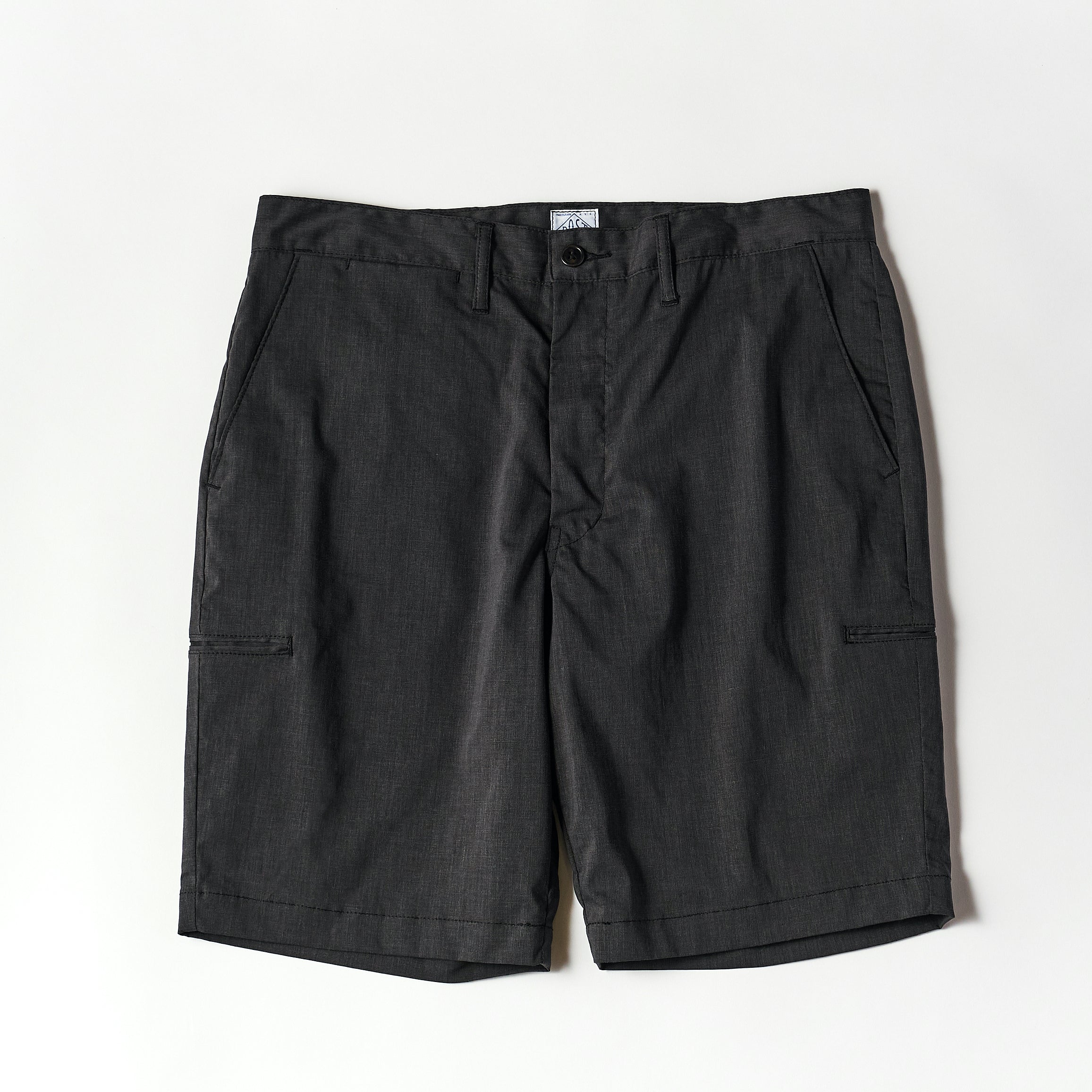 #2321S Citi - Cruz Shorts LP1 : linen/poly heather grey