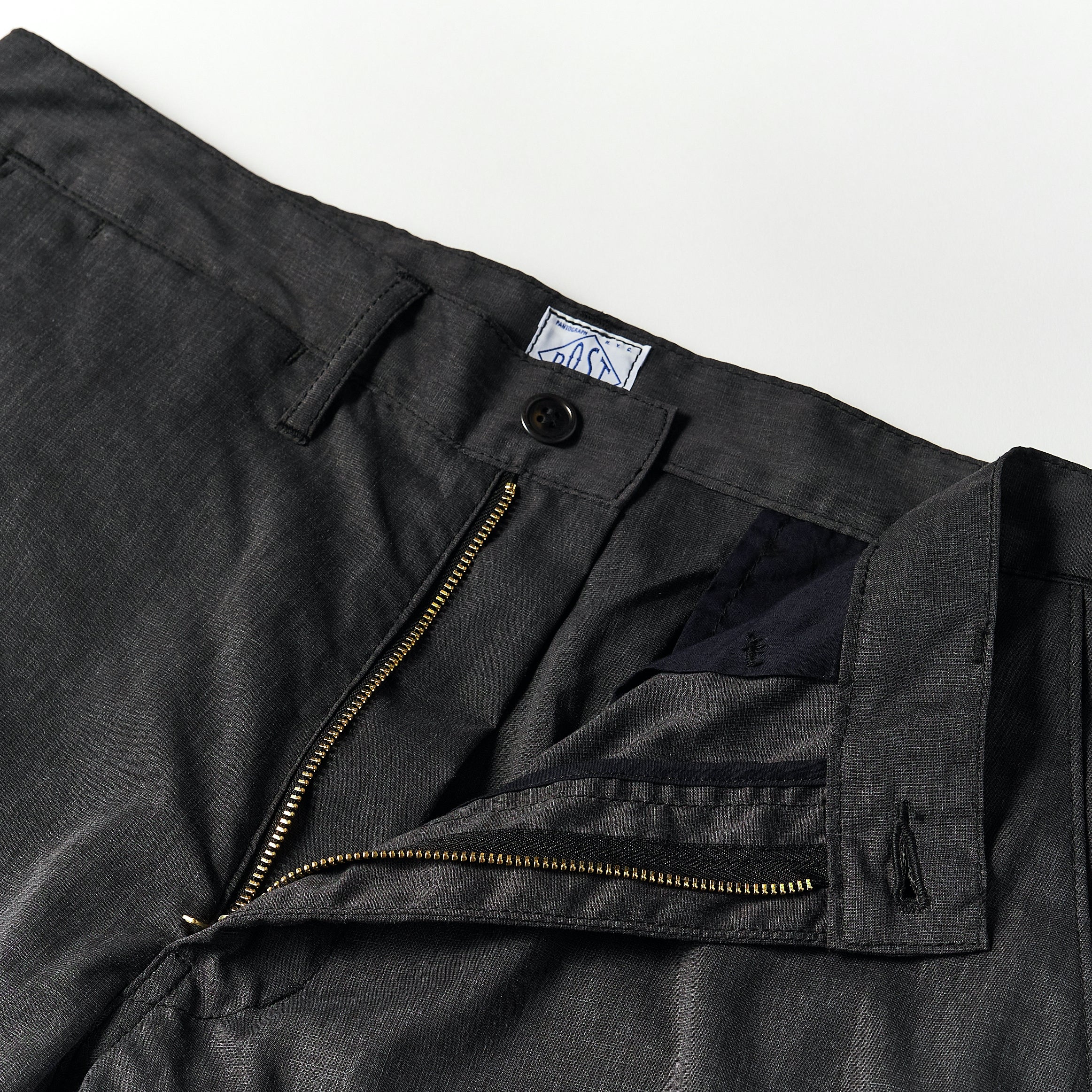 #2321S Citi - Cruz Shorts LP1 : linen/poly heather grey