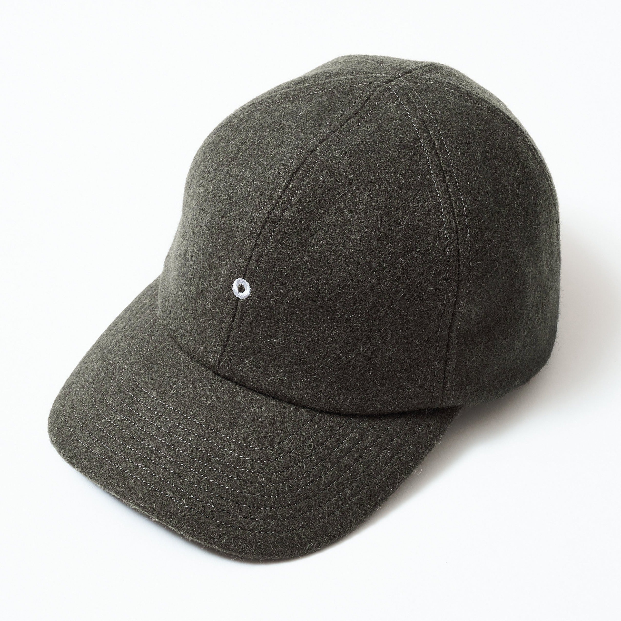 #3903 POST Ball Cap WM3 : wool melton olive