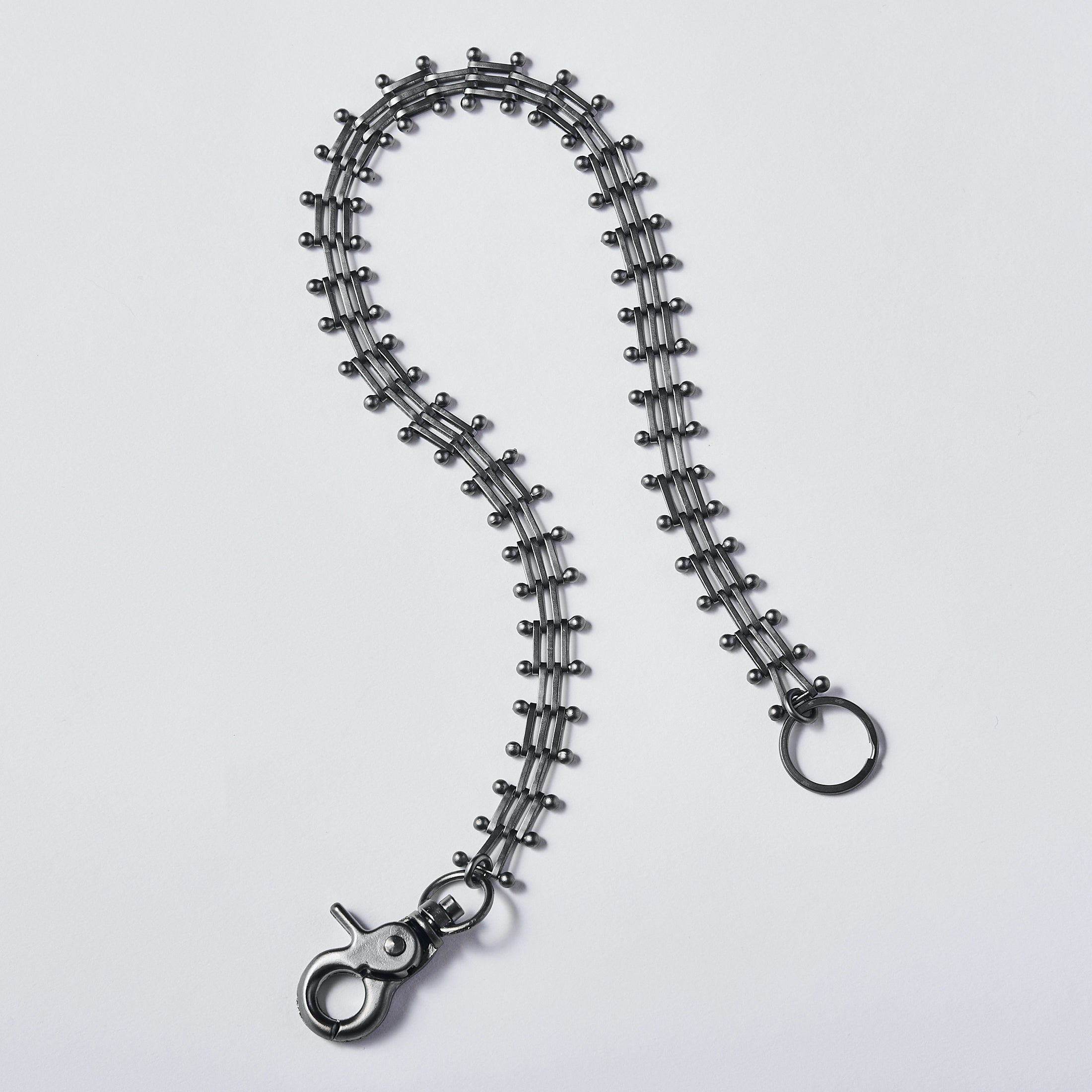 #3910-43 POST Key Chain MEX : brass flat black