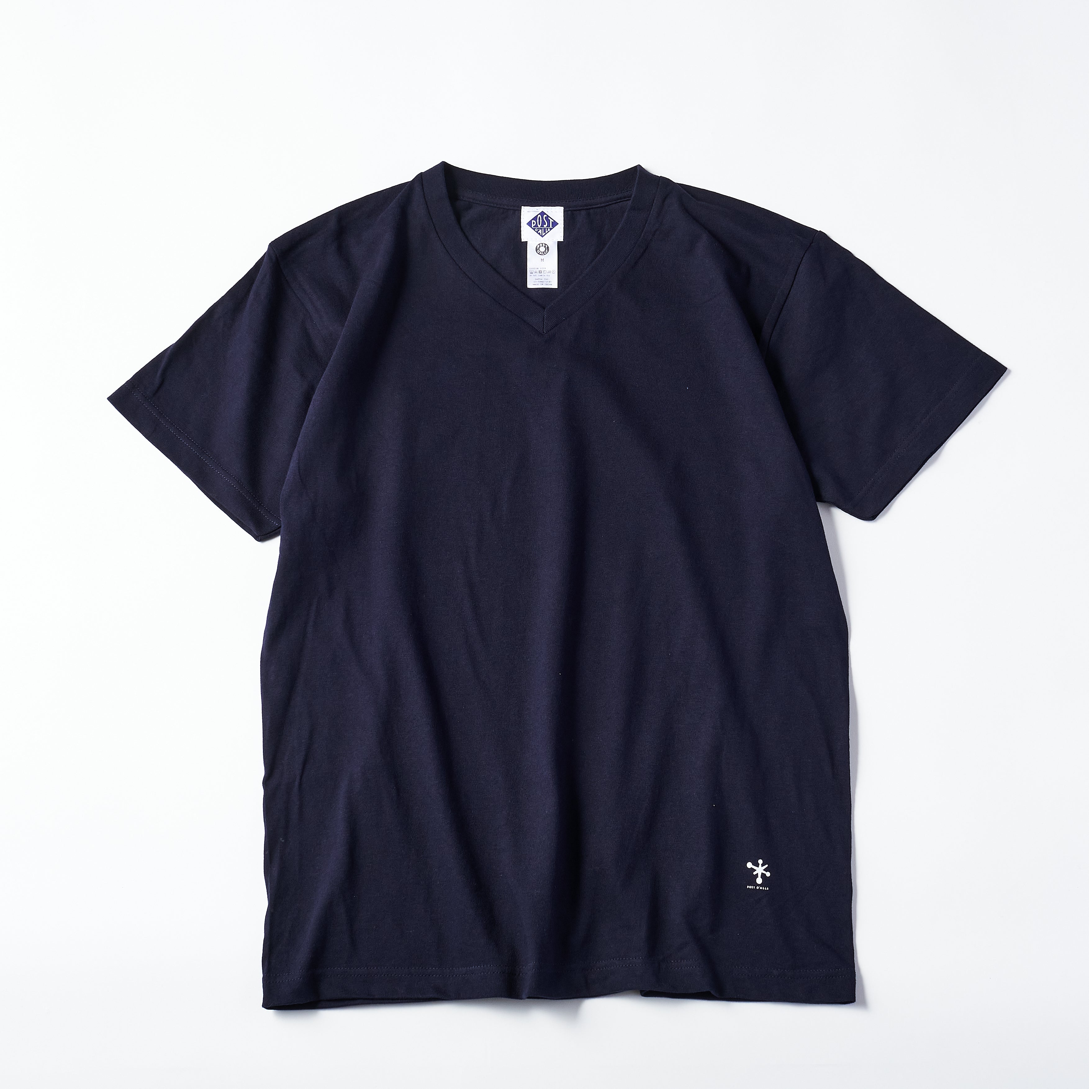 V neck 3pack tee Ver.2 (3PV2-NV) : navy (Shop Special)