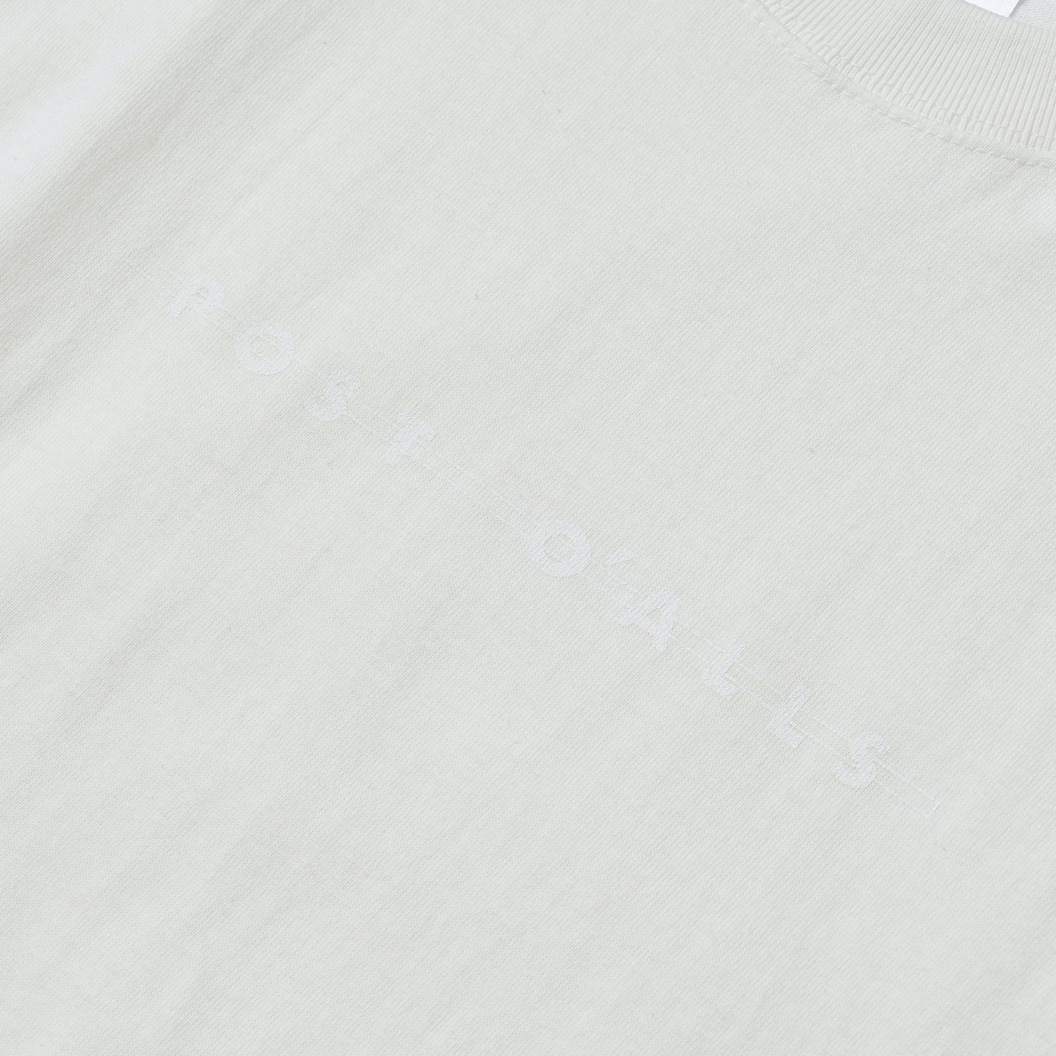 #3008 Shop Logo Tee : off white x white