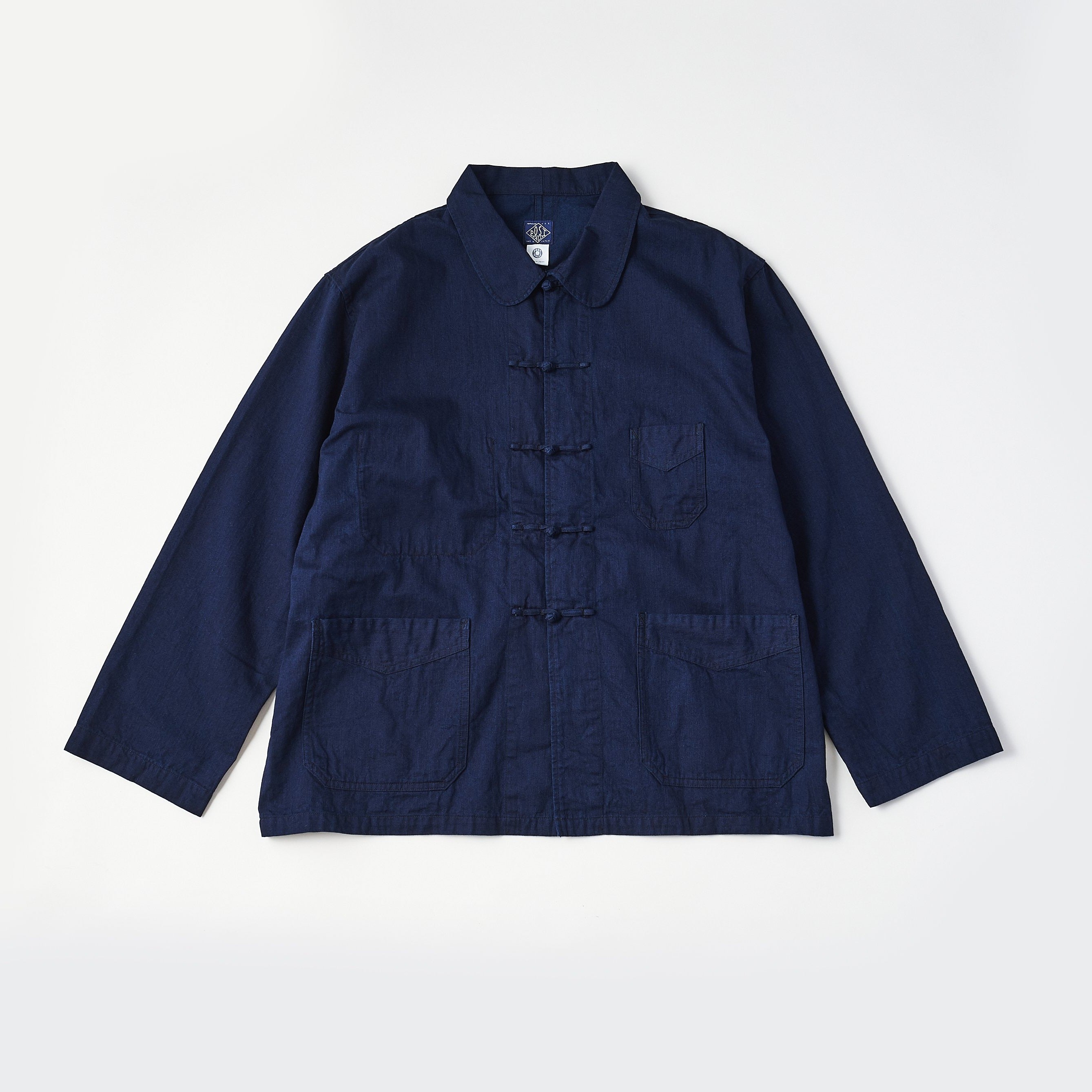 #3107-VT1 POST Chinois : vintage twill / indigo