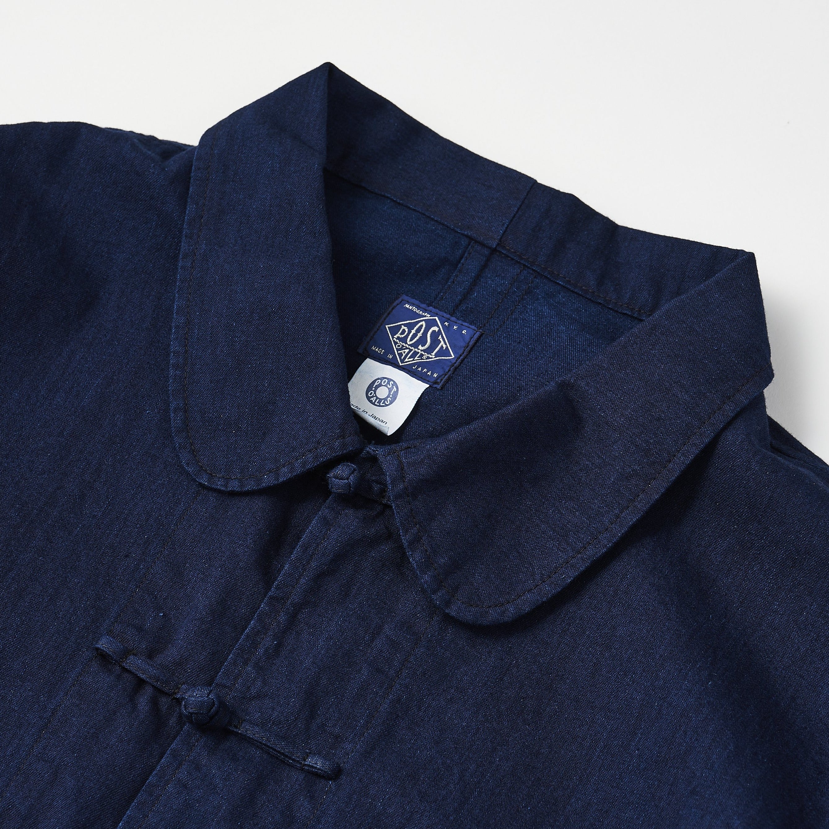 3107-VT1 POST Chinois : vintage twill / indigo