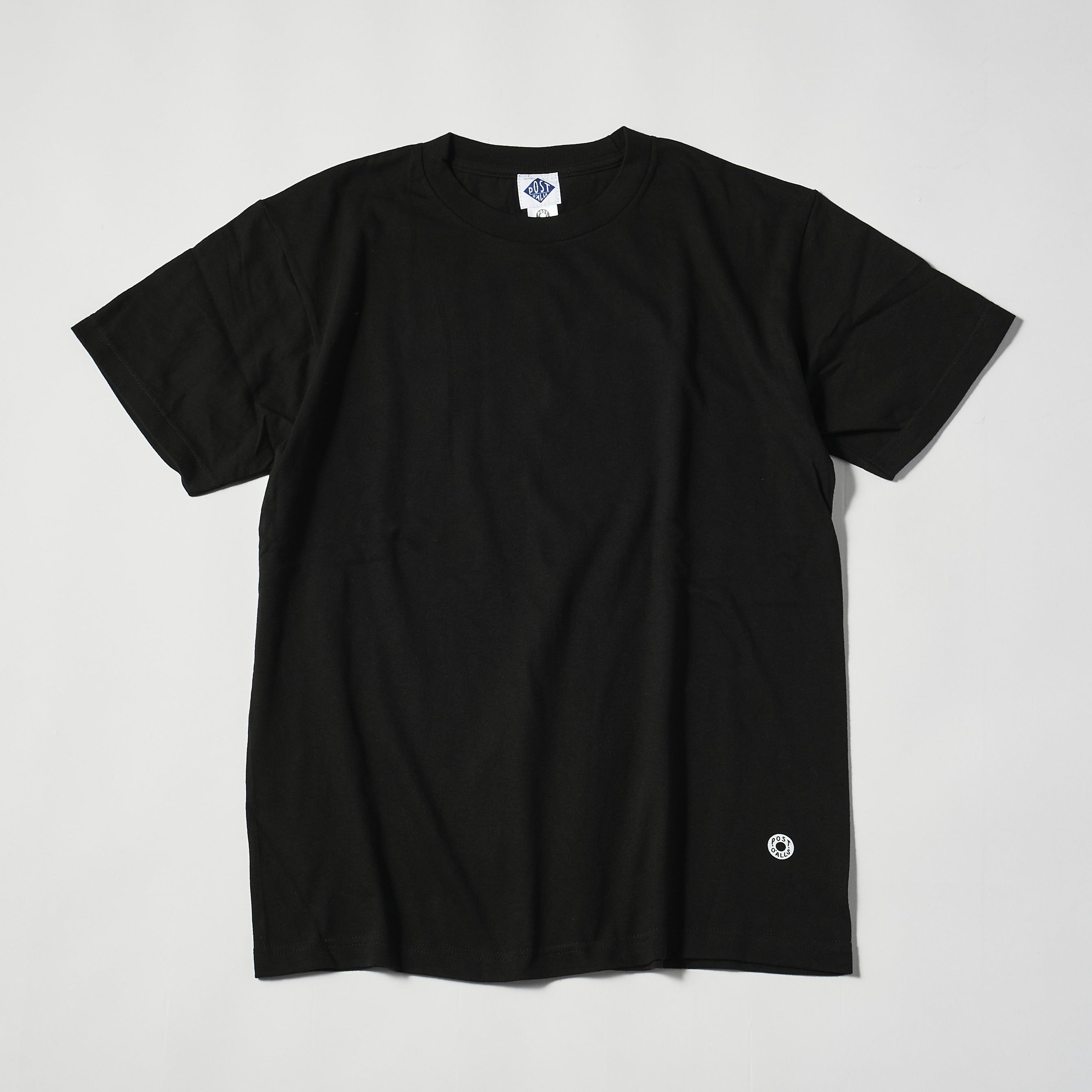Crew neck 3pack tee Ver.2 (3PT2-BK) : black (Shop Special)