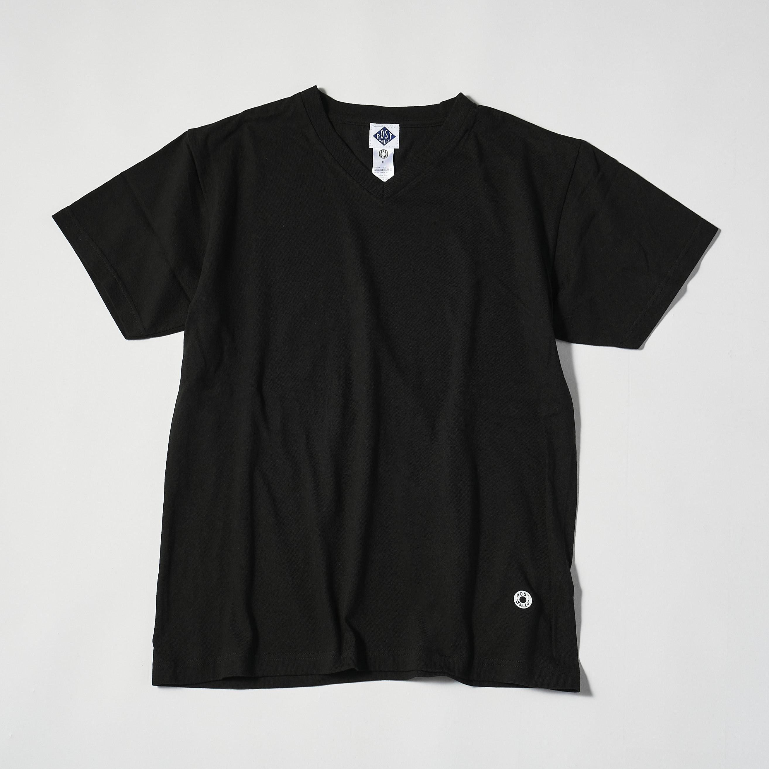V neck 3pack tee Ver.2 (3PV2-BK) : black (Shop Special)