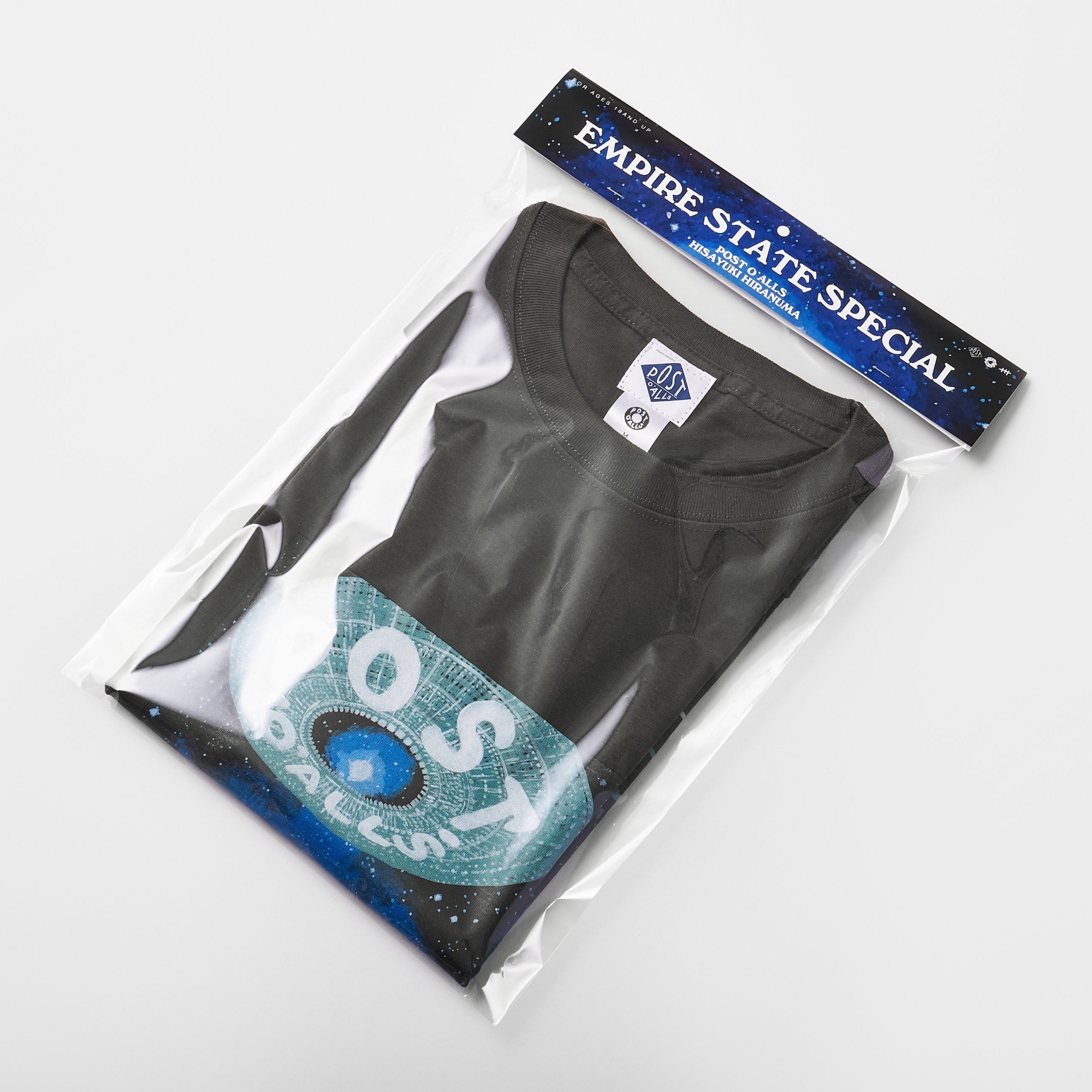 POST UFO Tee : Charcoal