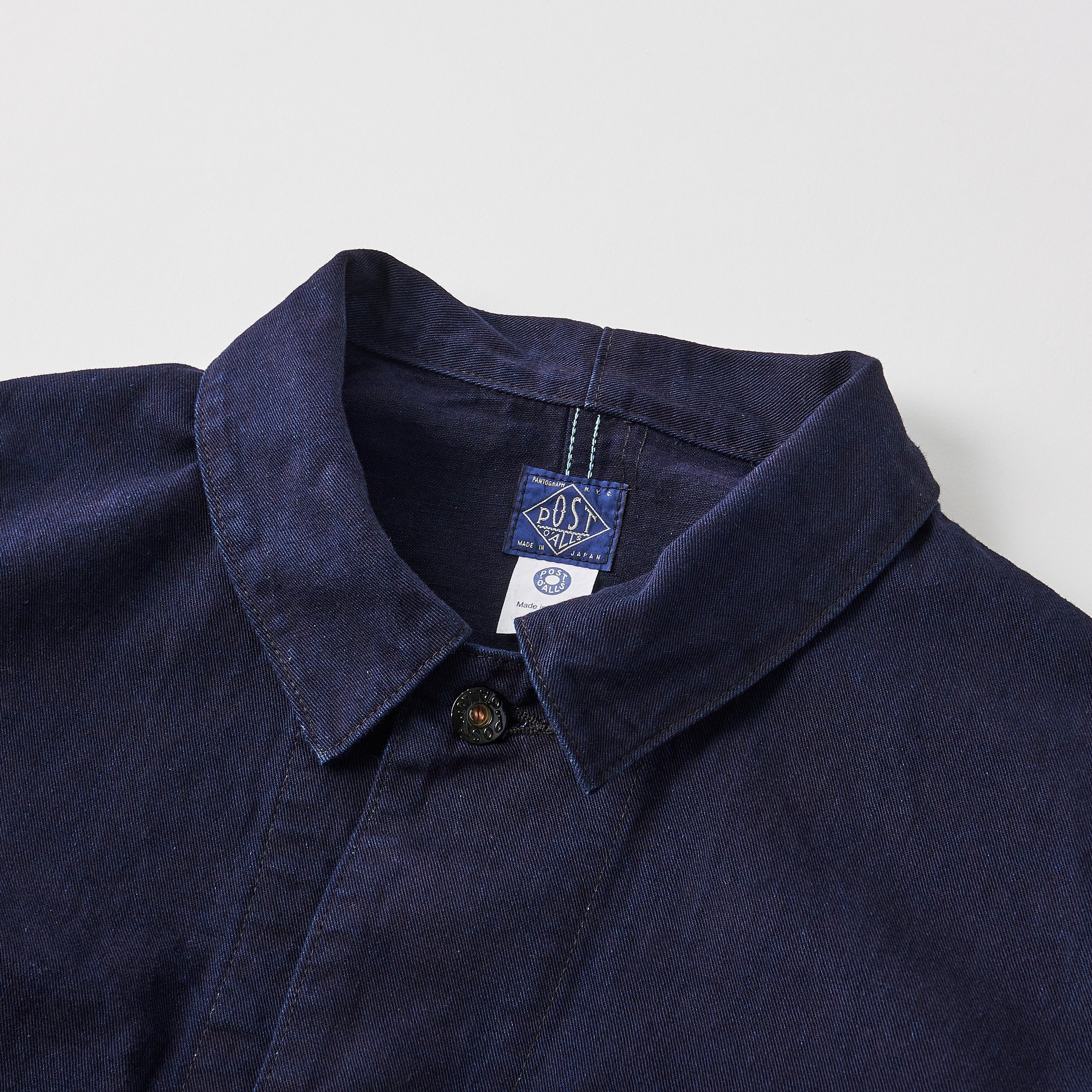 #1111 DeLuxe Railroader FT1 : flat twill indigo