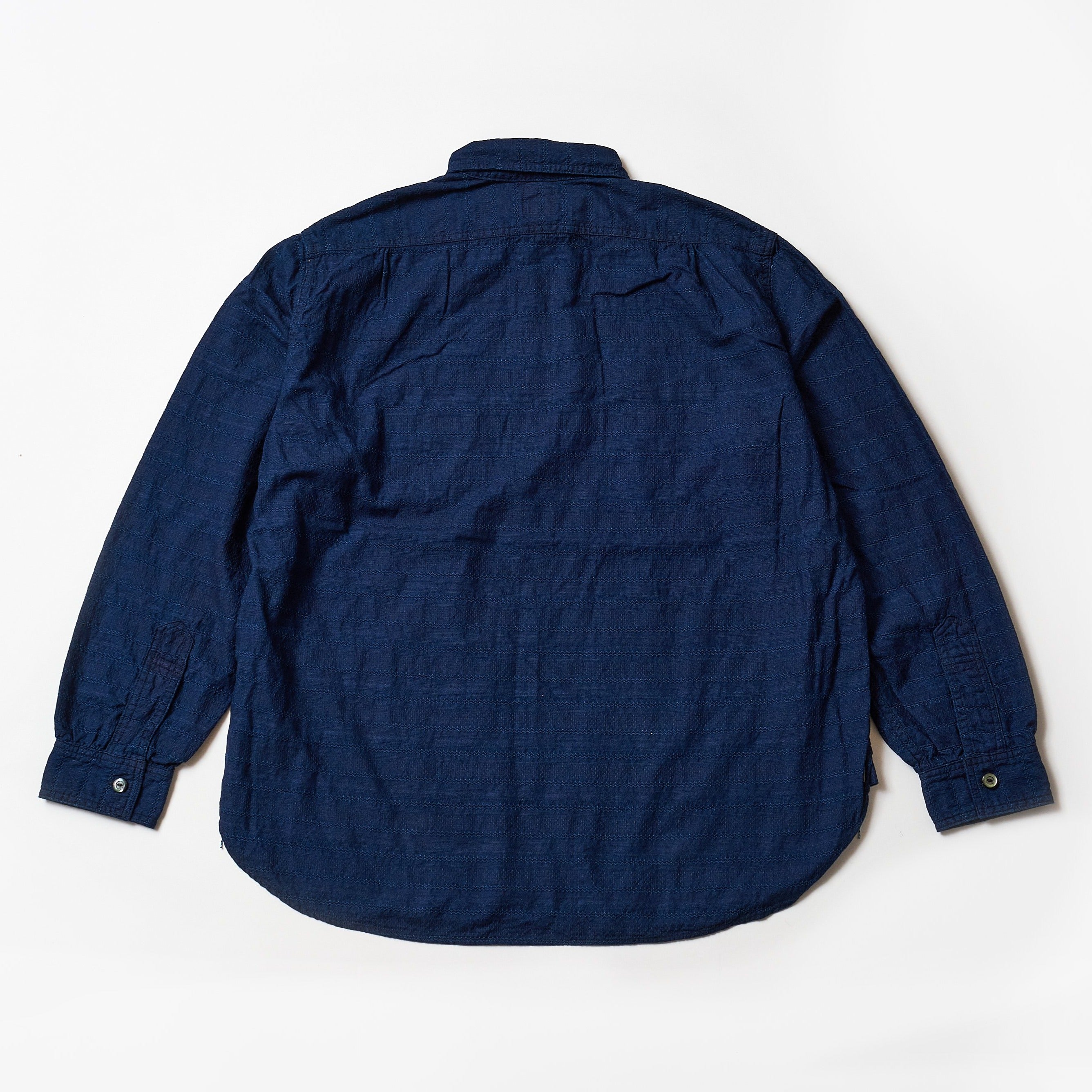#3208 De Luxe IJ2 : indigo jacquard indigo