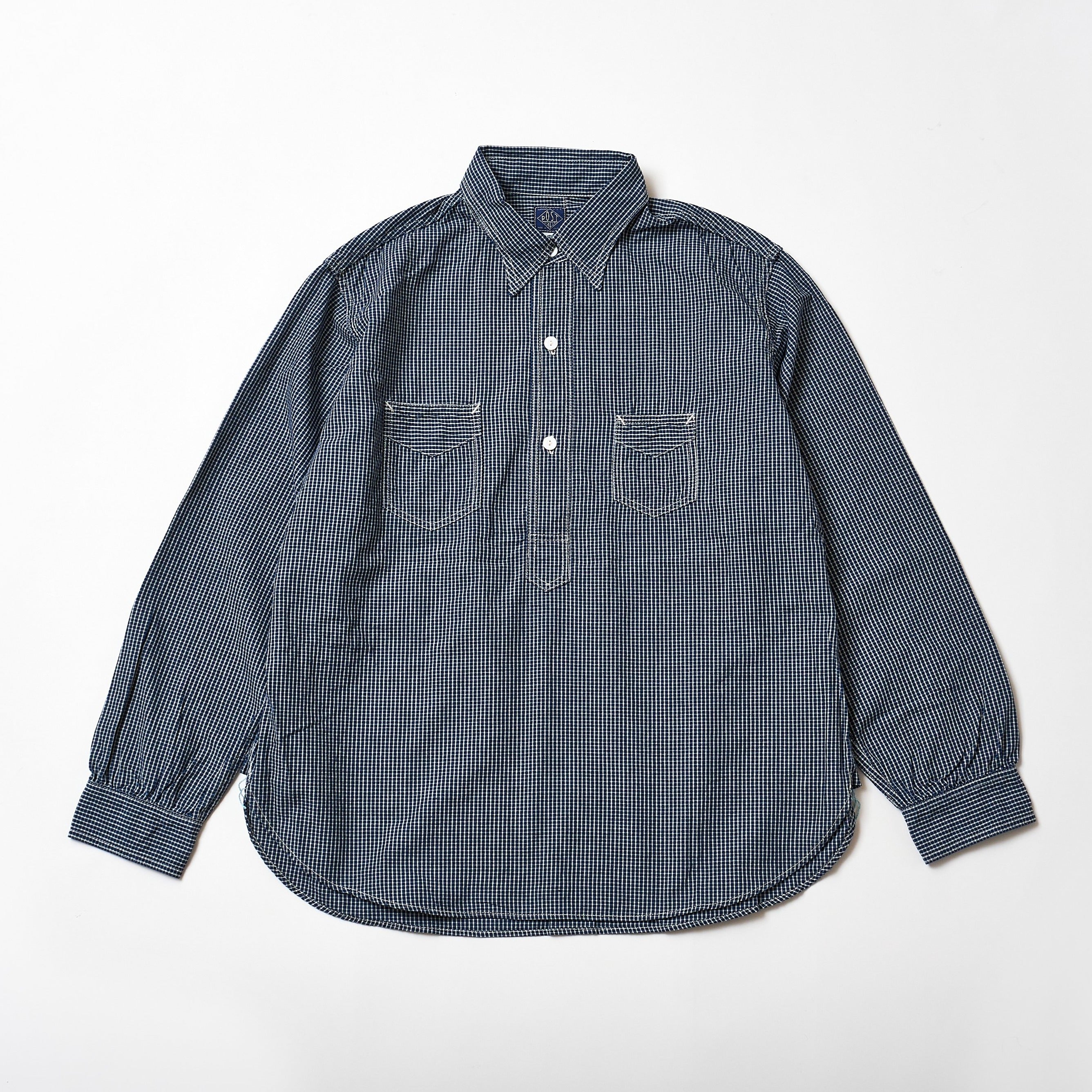 #3208 De Luxe IG : indigo gingham indigo