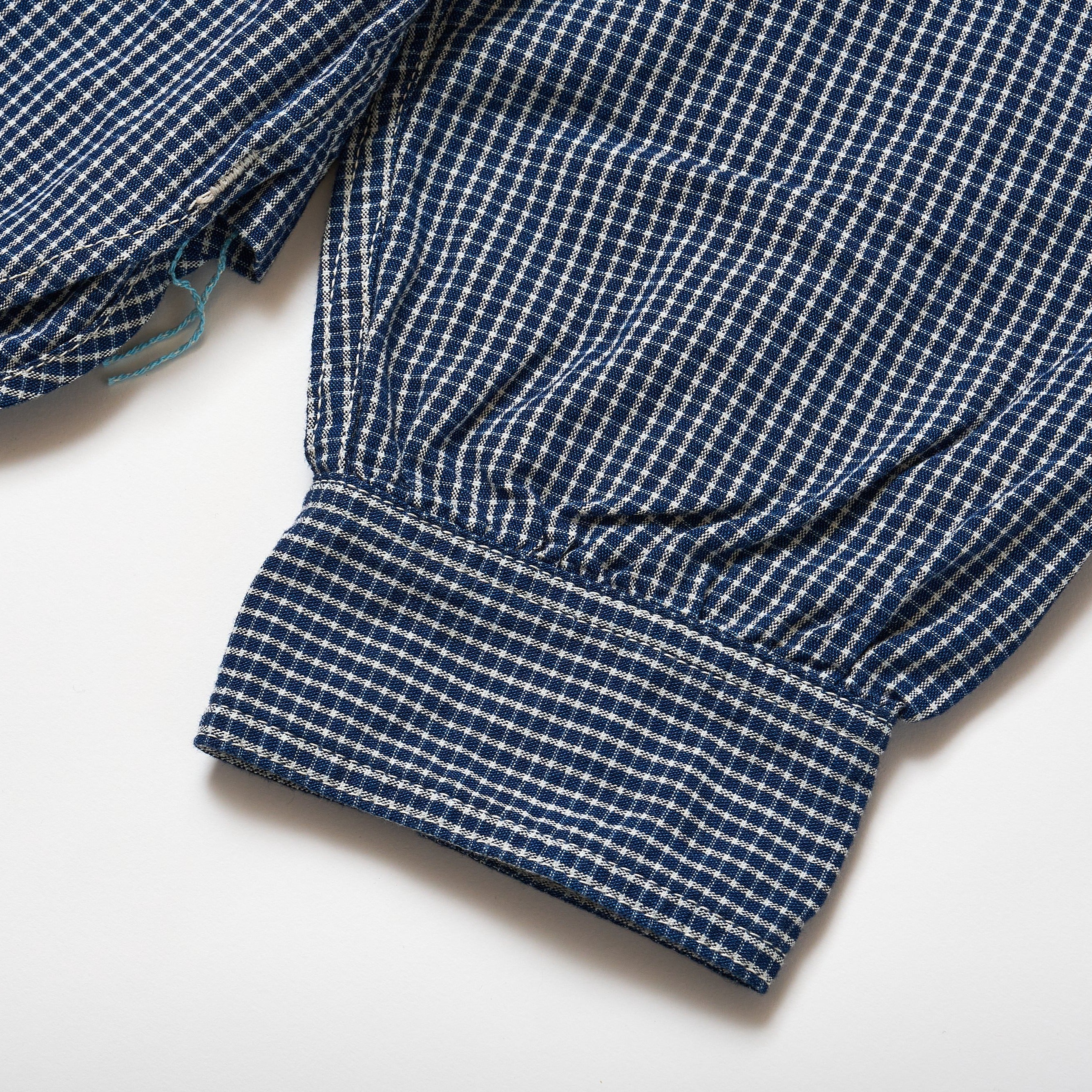 #3208 De Luxe IG : indigo gingham indigo