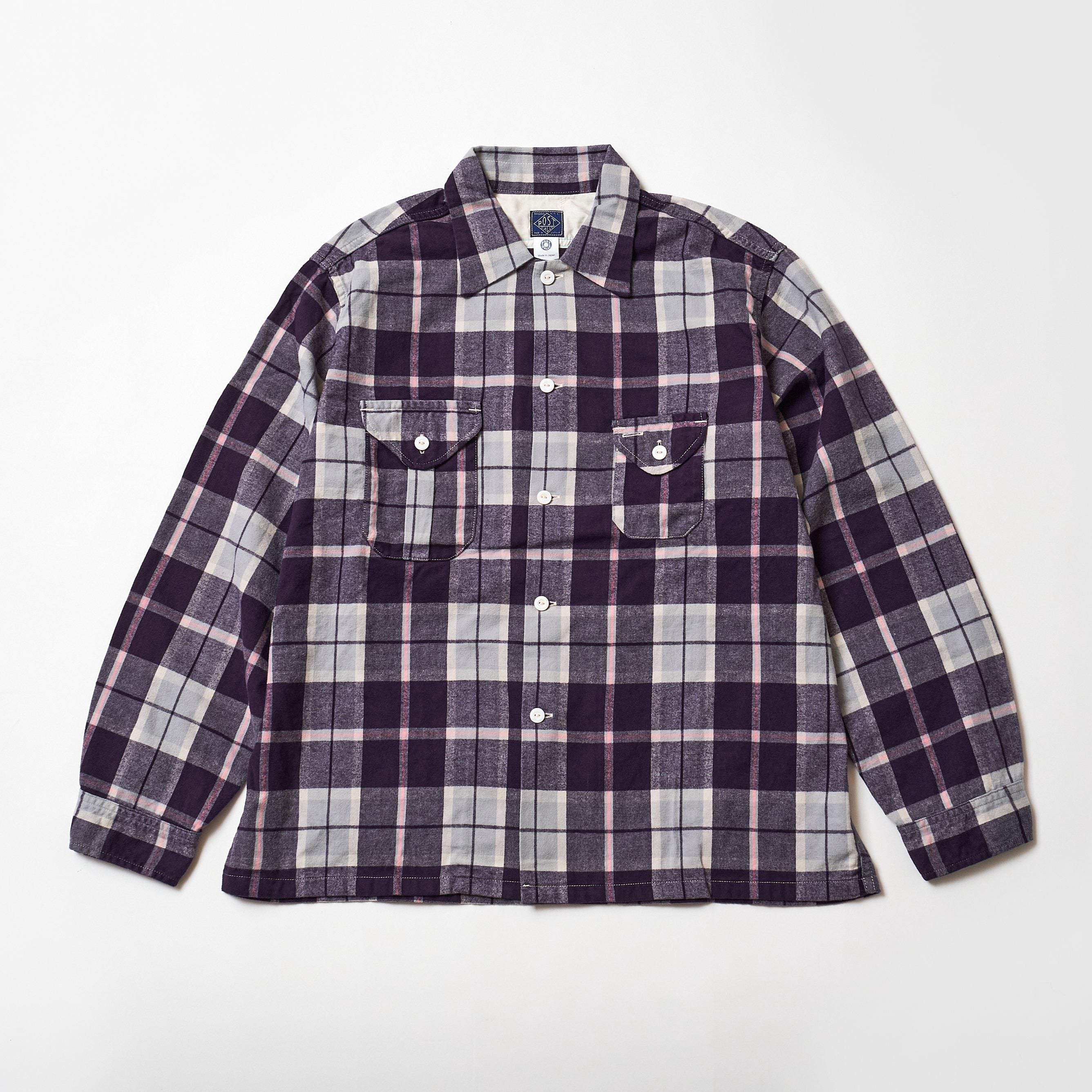#3209 EZ Cruzer CF6 : cotton flannel plaid purple plaid