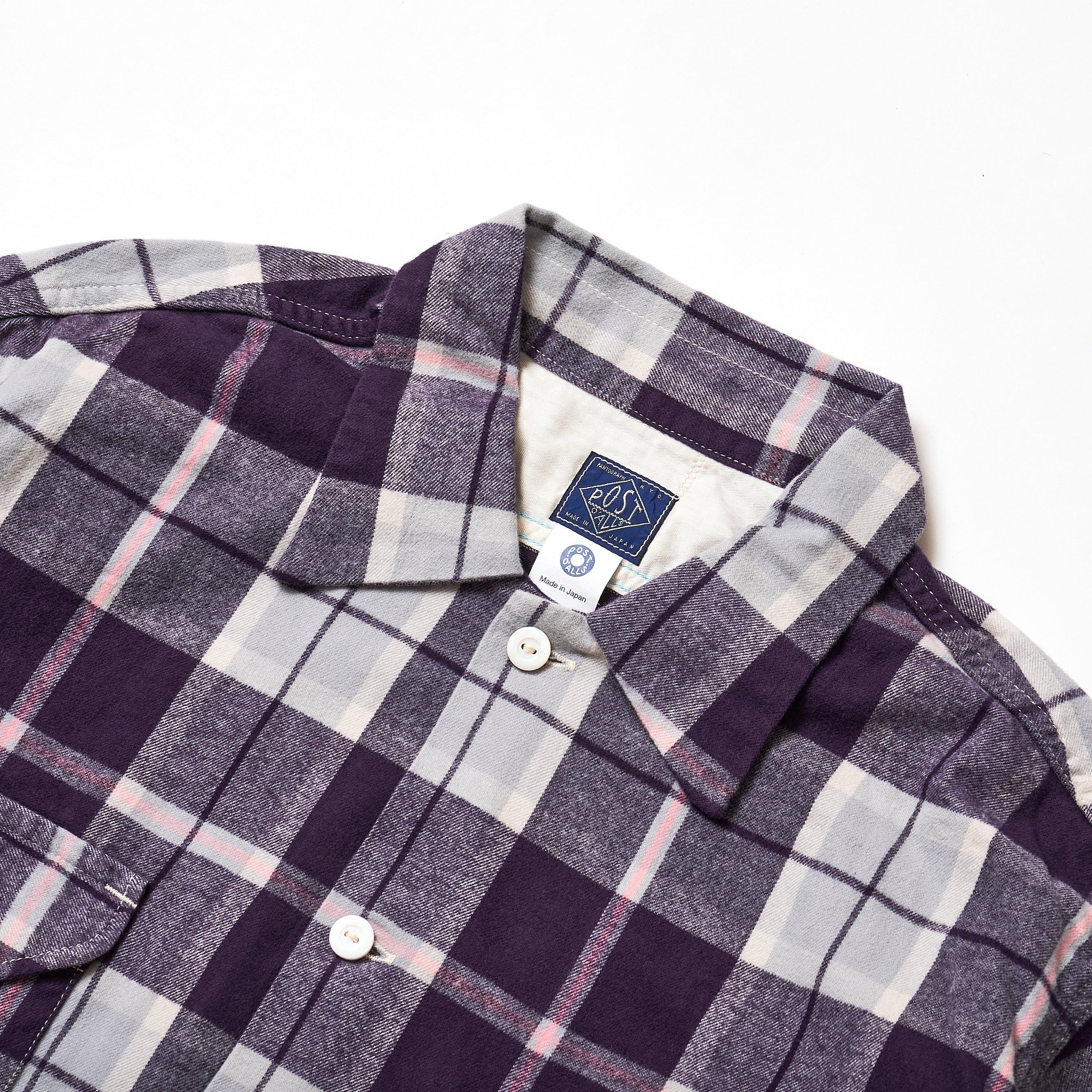 #3209 EZ Cruzer CF6 : cotton flannel plaid purple plaid
