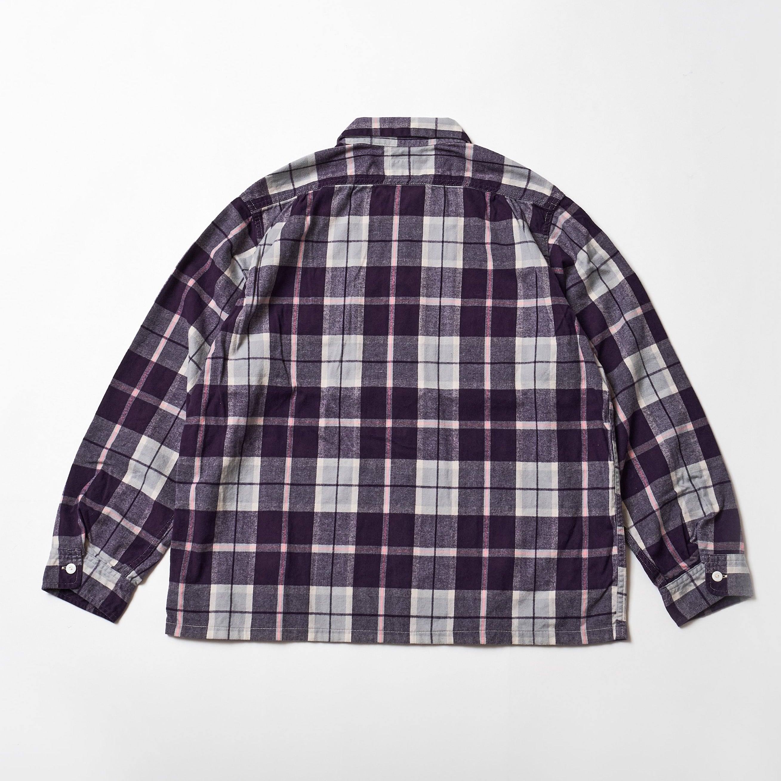 #3209 EZ Cruzer CF6 : cotton flannel plaid purple plaid