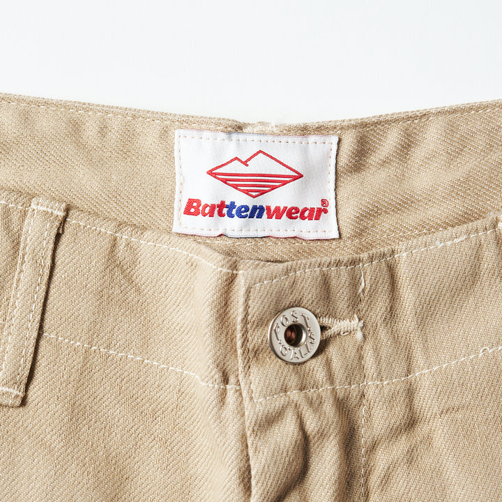 PostOveralls Battenwearショートパンツ　デニム　コラボ Post Overalls x Battenwear : New Maker Shorts Color Denim