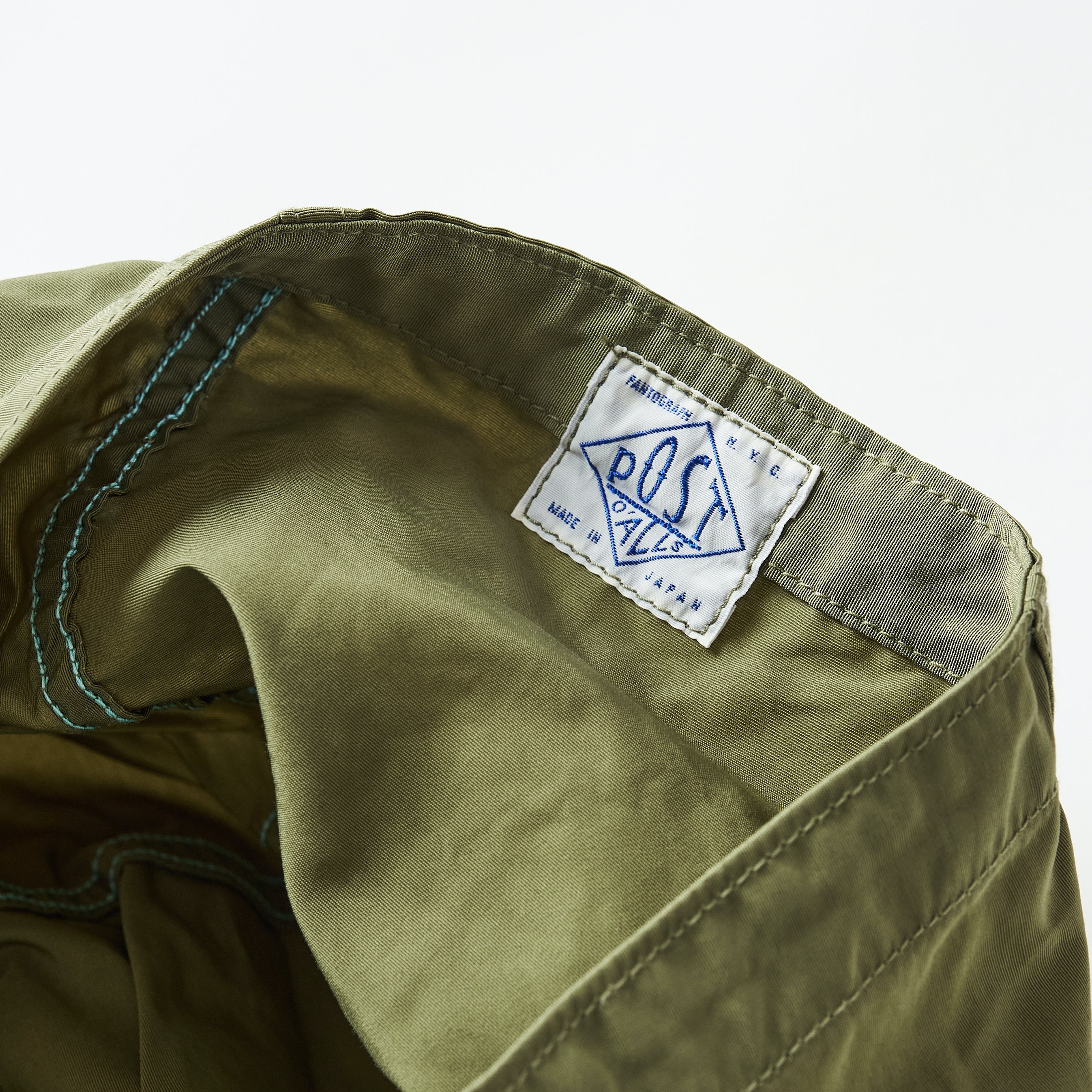 Post Overalls x Battenwear SWEETBEAR w/Hood : 60/40 Cloth olive