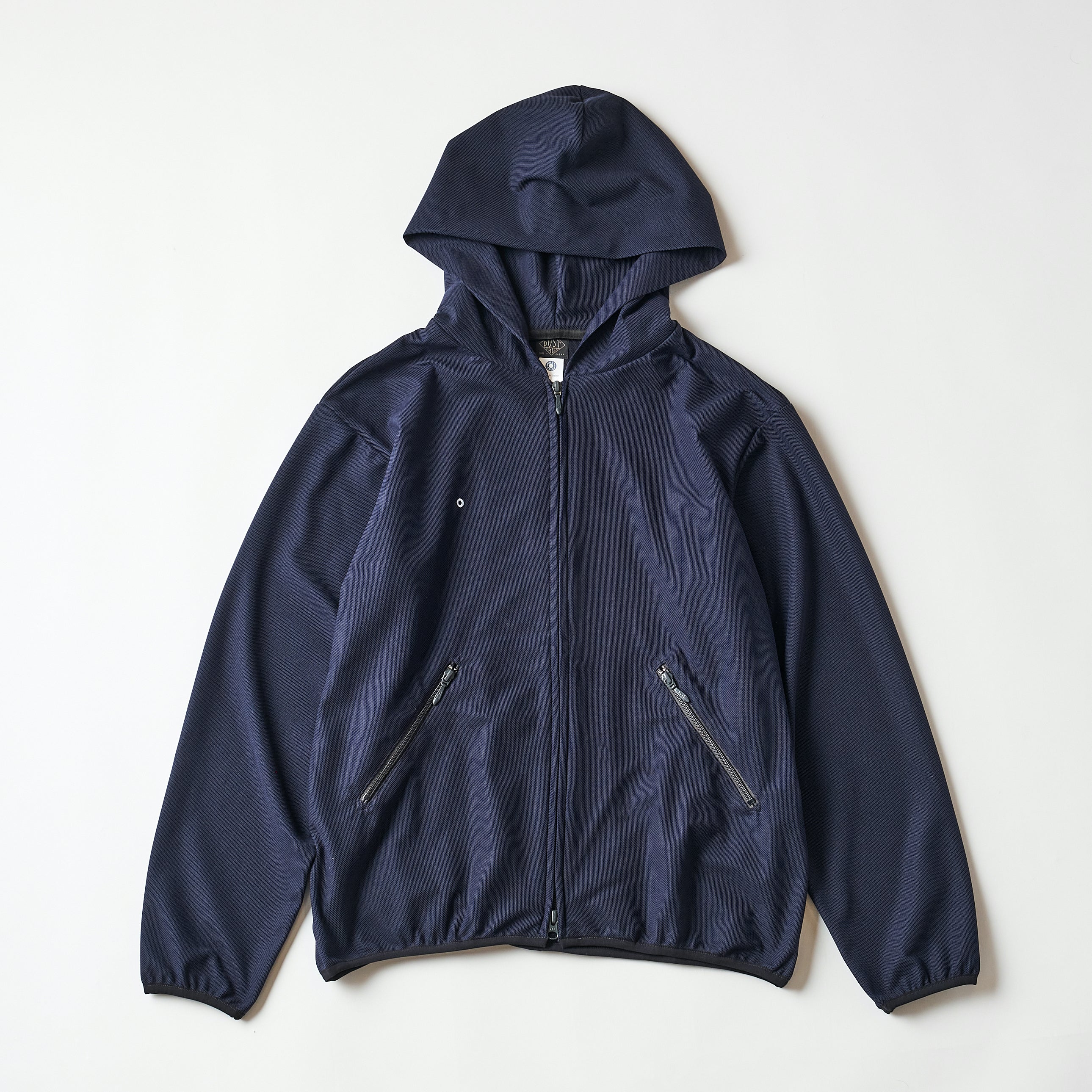 #3610-PKN E-Z Hoodie 2 : poly knit navy