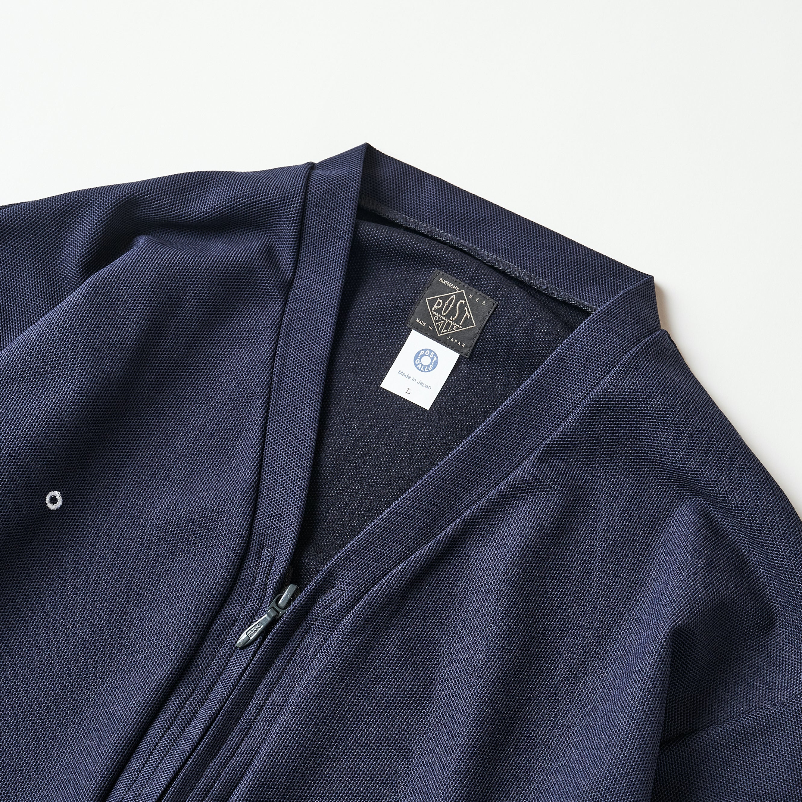 #3609 PKN E-Z Zip Cardigan : poly knit navy
