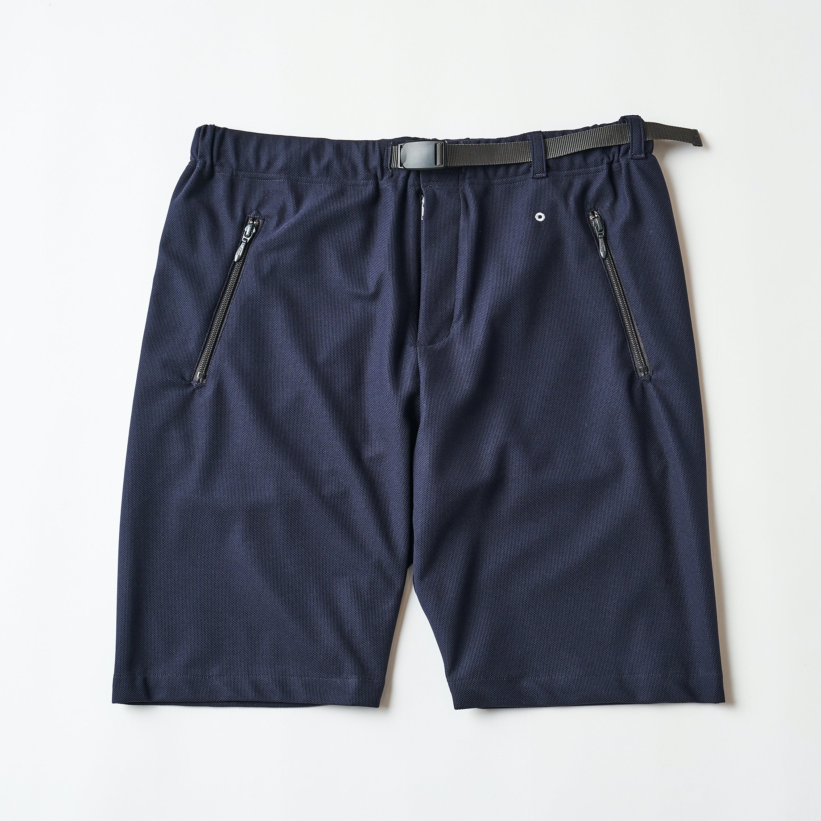 #3604-PKN E-Z Shorts : poly knit navy